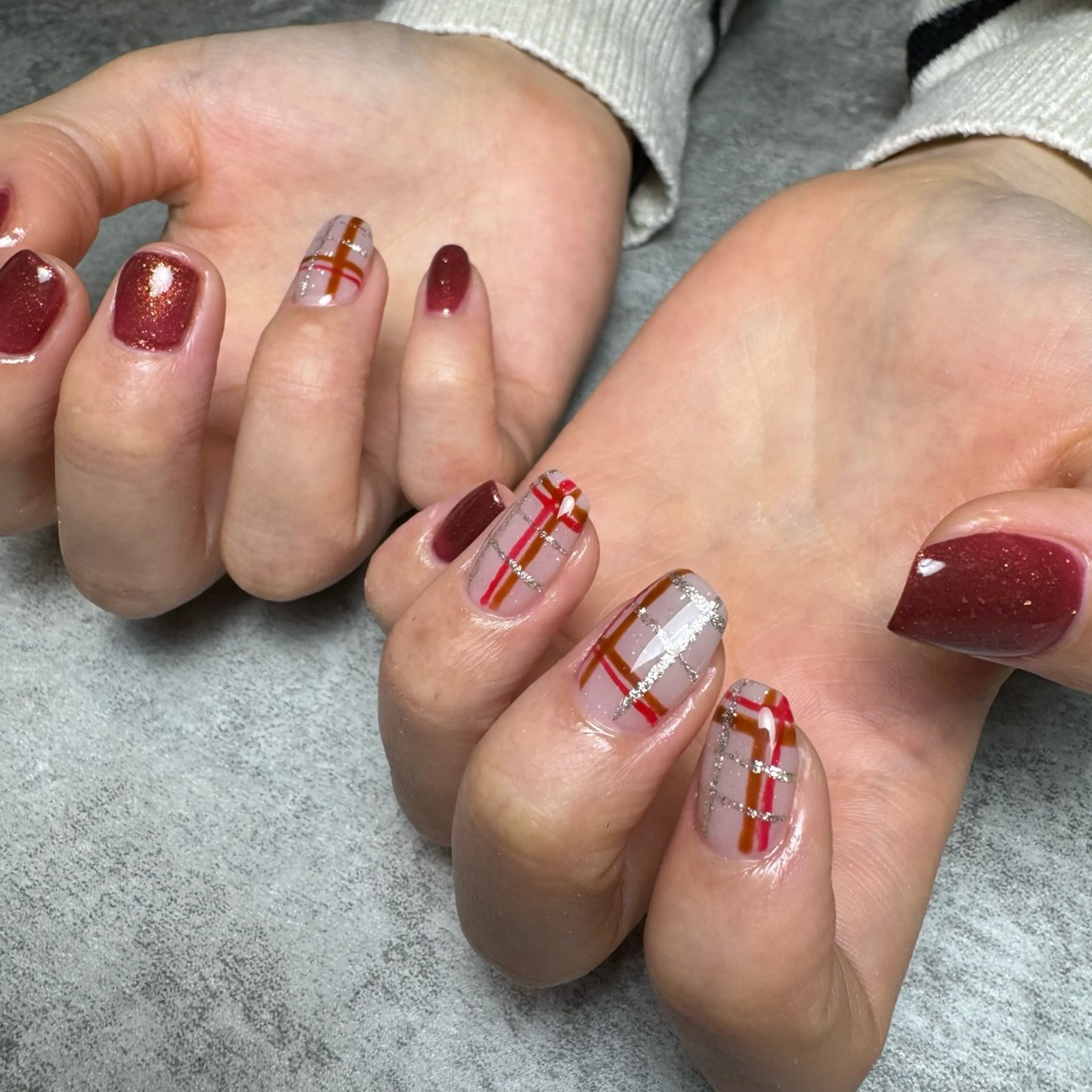 ネイル バレンタイン MATATABI. kumiのネイルデザイン