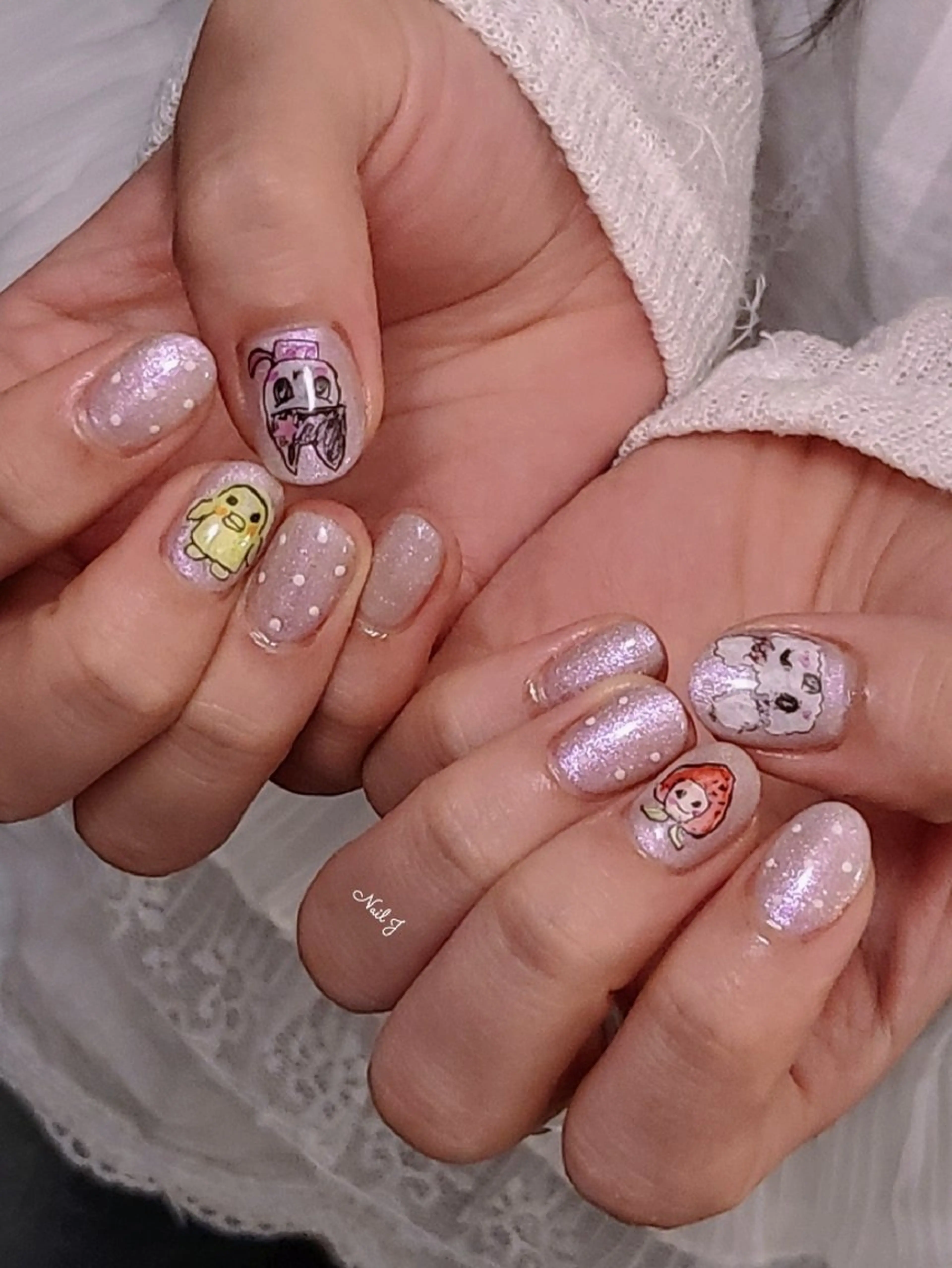 ネイル 持ち込み ハンドネイル Nail Jのネイルデザイン