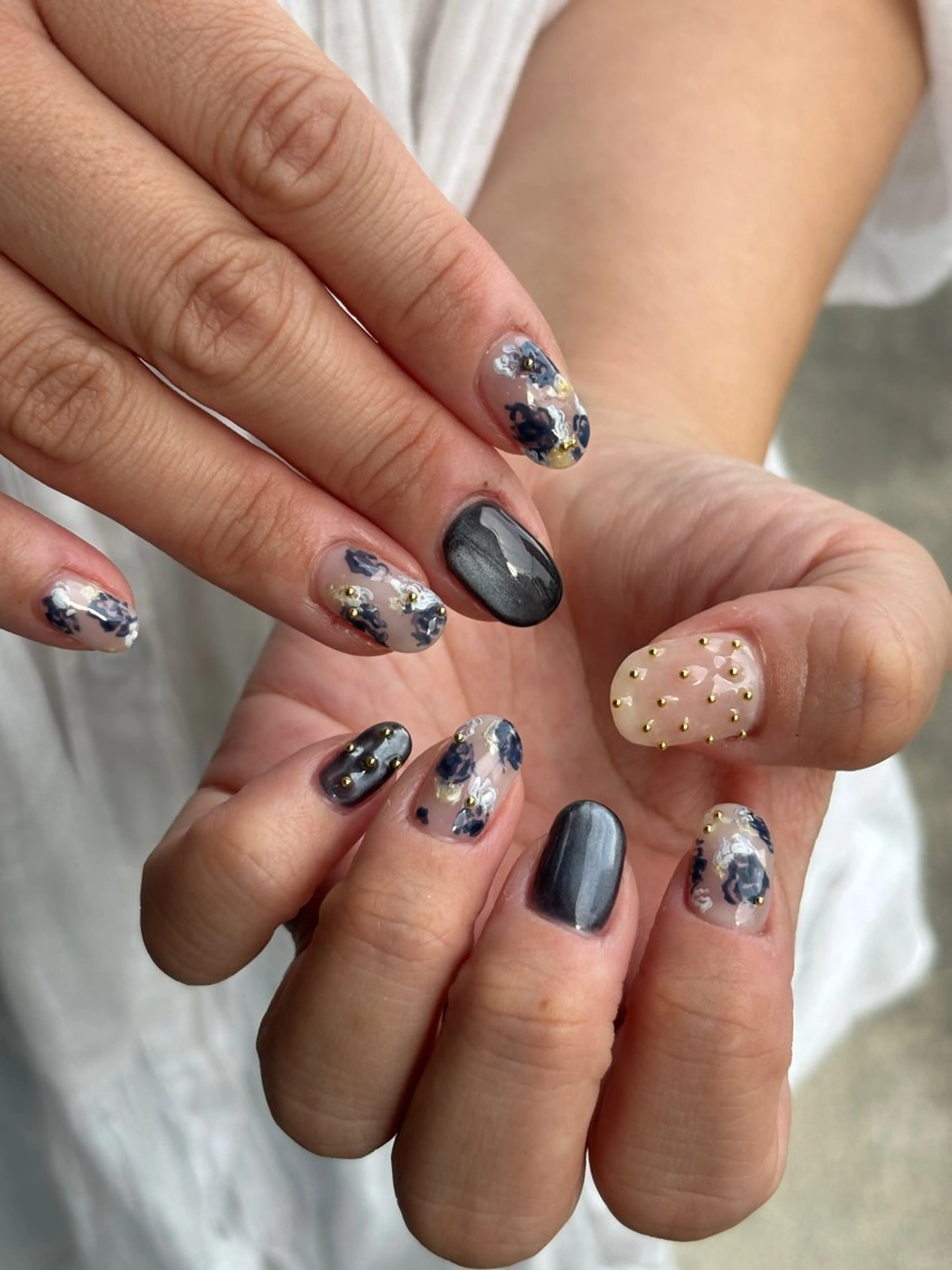 ネイル hinako /個性派ニュアンスのネイルデザイン