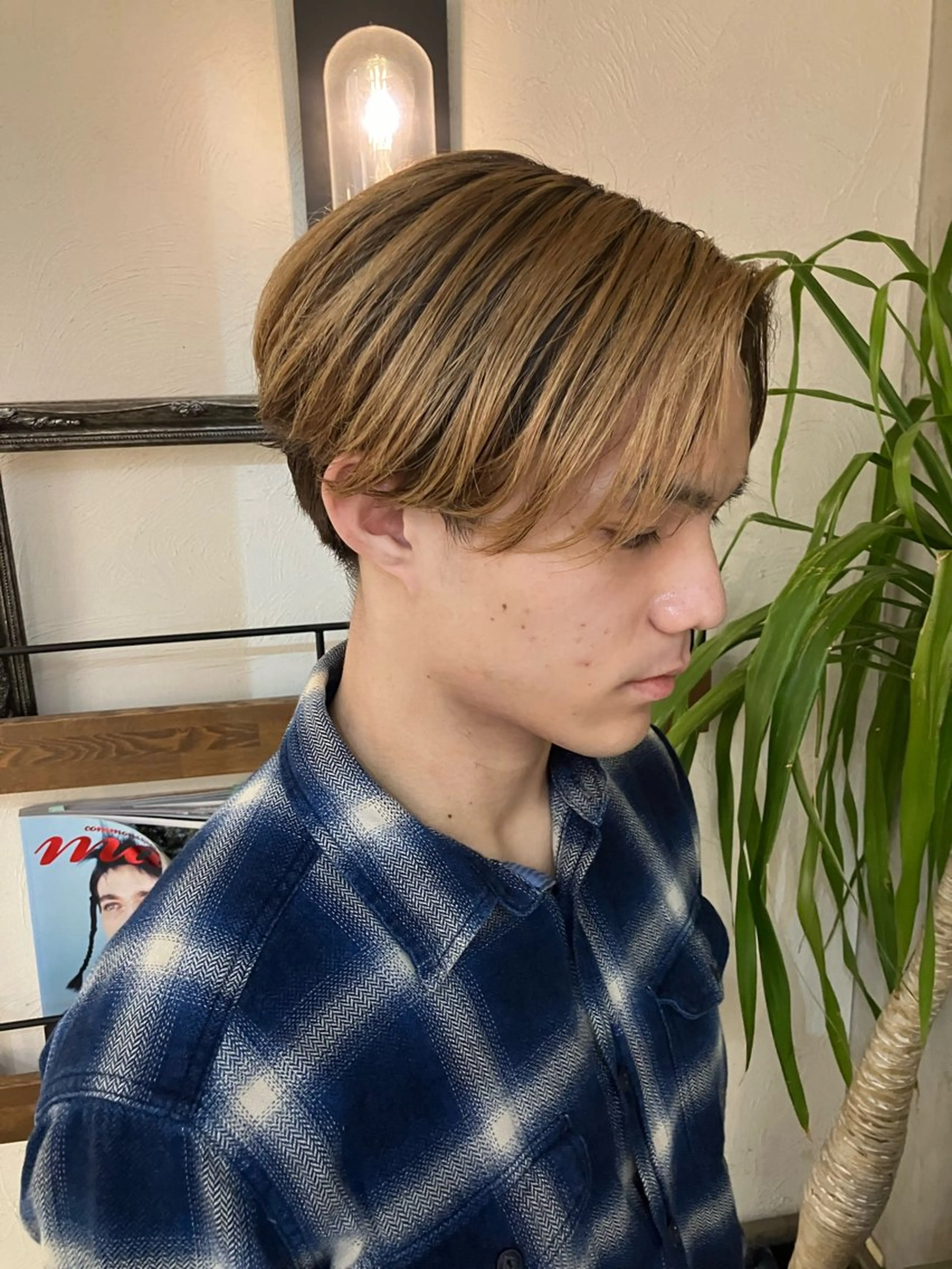 【メンズ限定】海外風バレイヤージュ+トリートメント付き🔥の写真