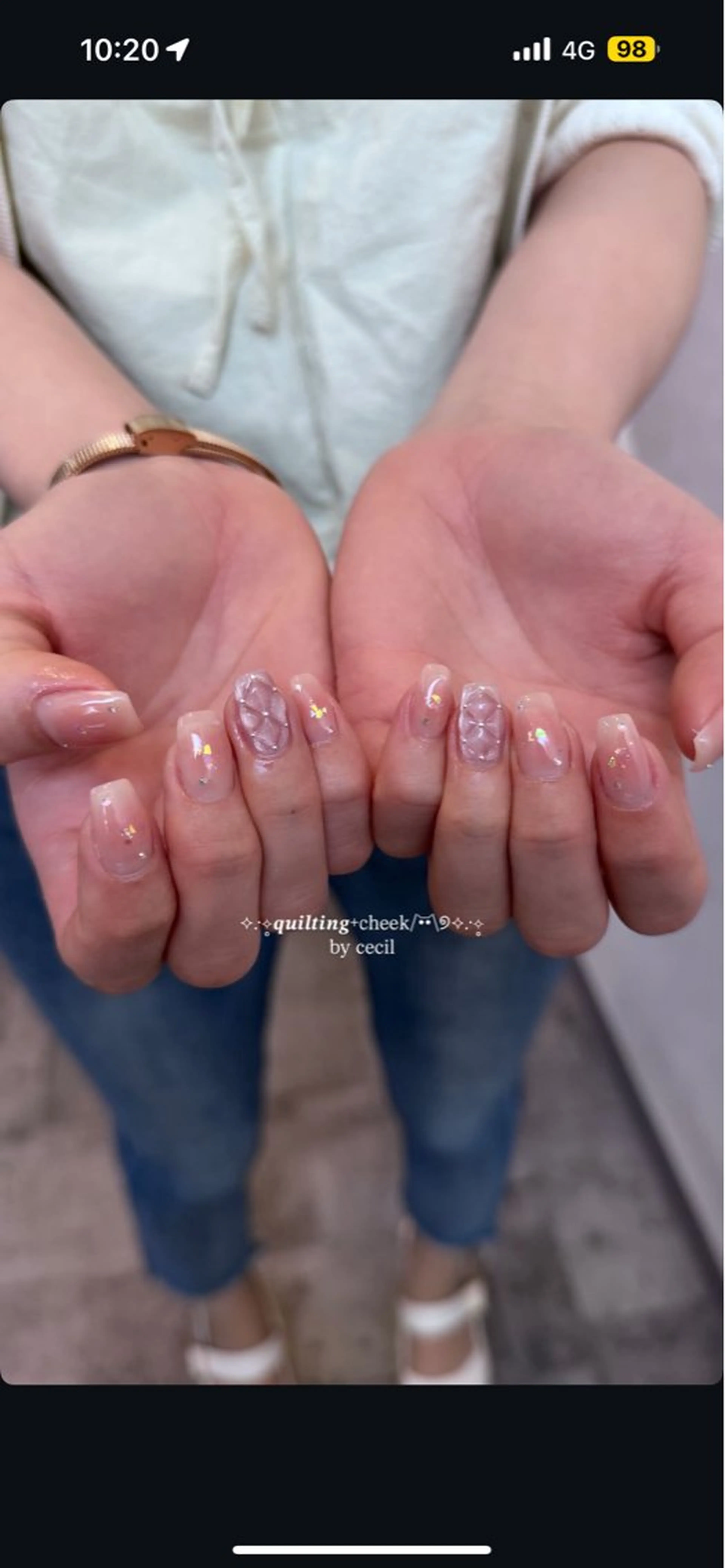 ネイル フレンチネイル 韓国ネイル マグネットネイル メンズネイル ニュアンスネイル ハンドネイル GRANDE大須 Cecil💜のネイルデザイン