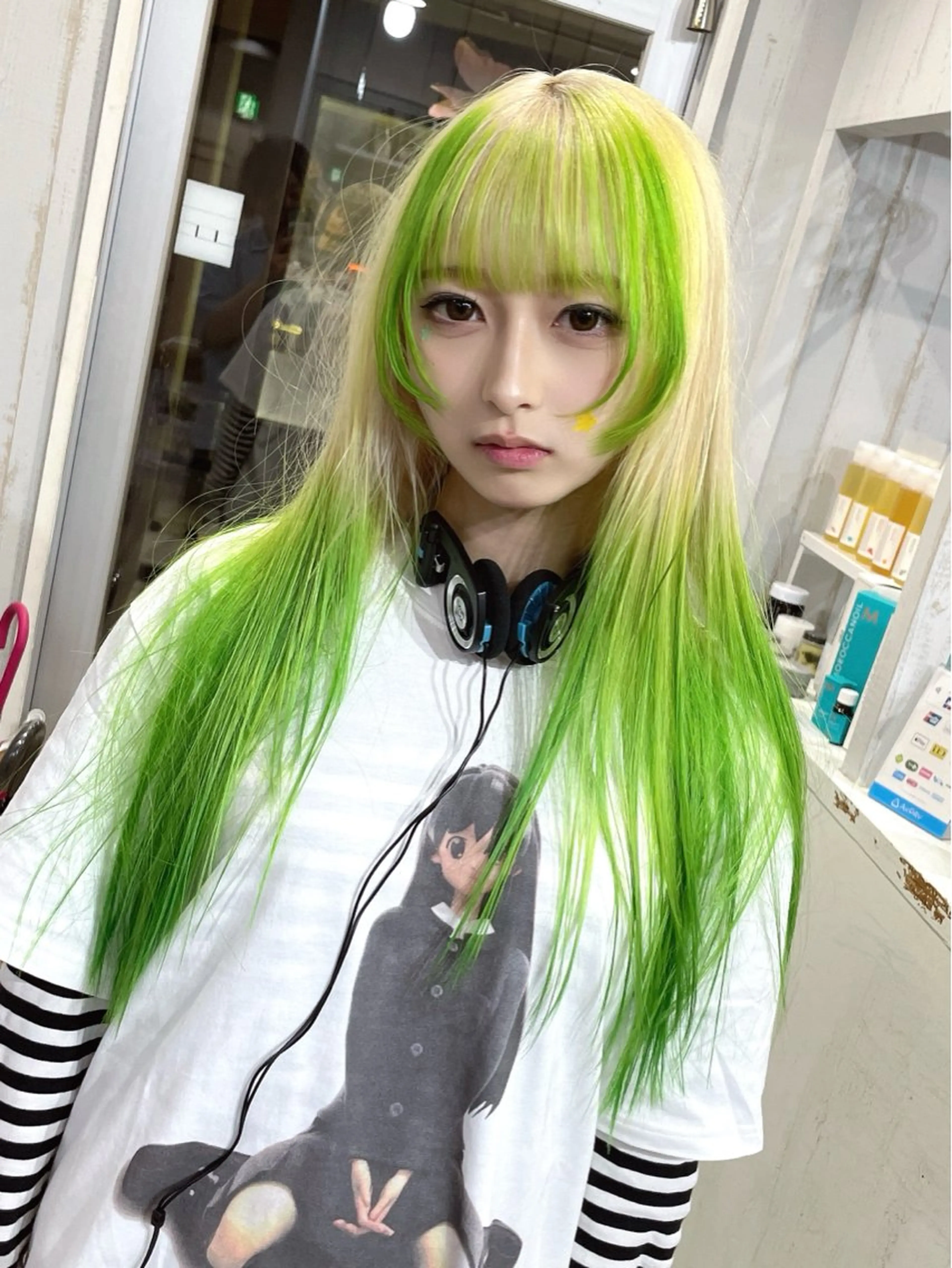 ロング カラー 深夜帯！説明文必読 Oahu iwataのヘアスタイル