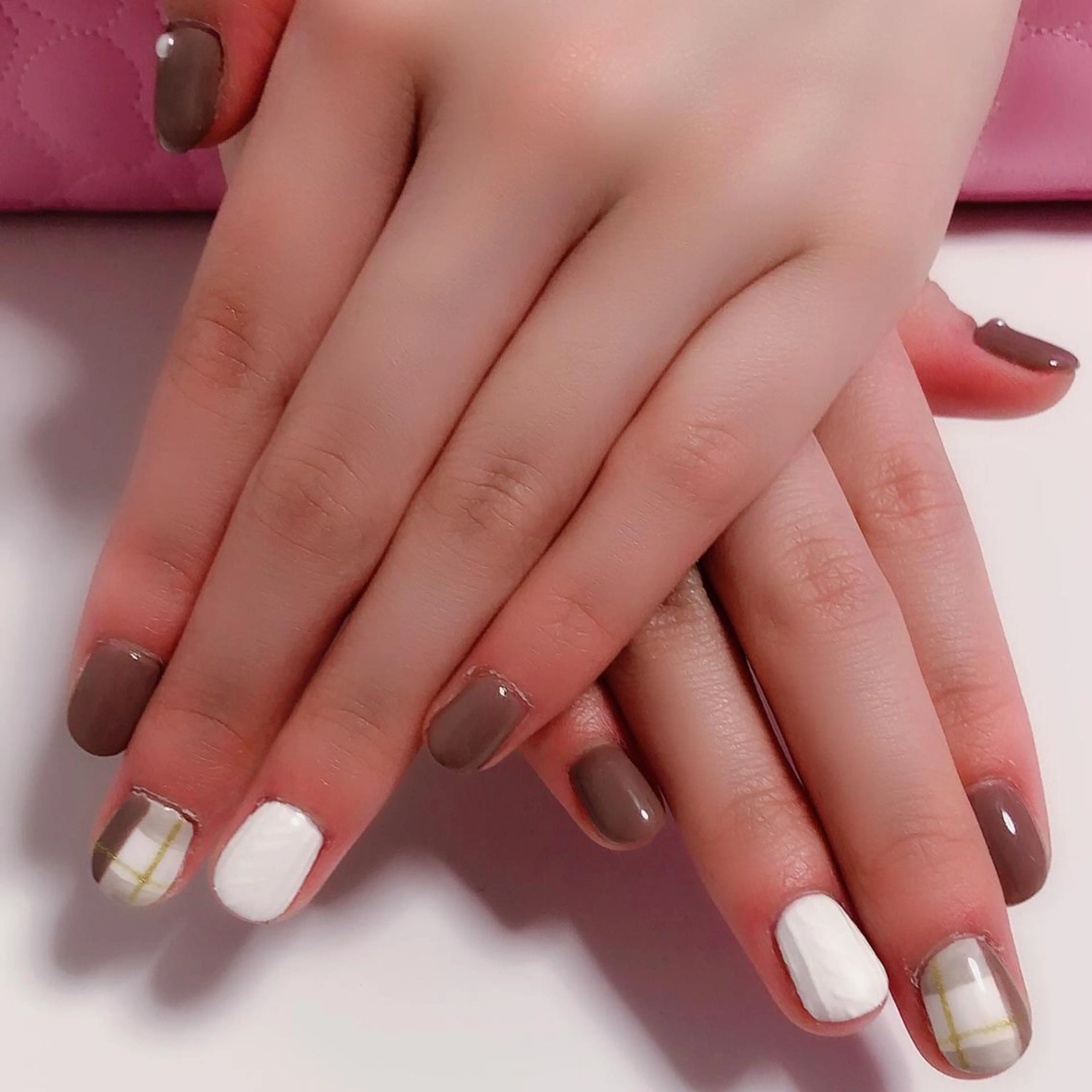 ネイル アートネイル マットネイル ワンカラーネイル ono megumiのネイルデザイン