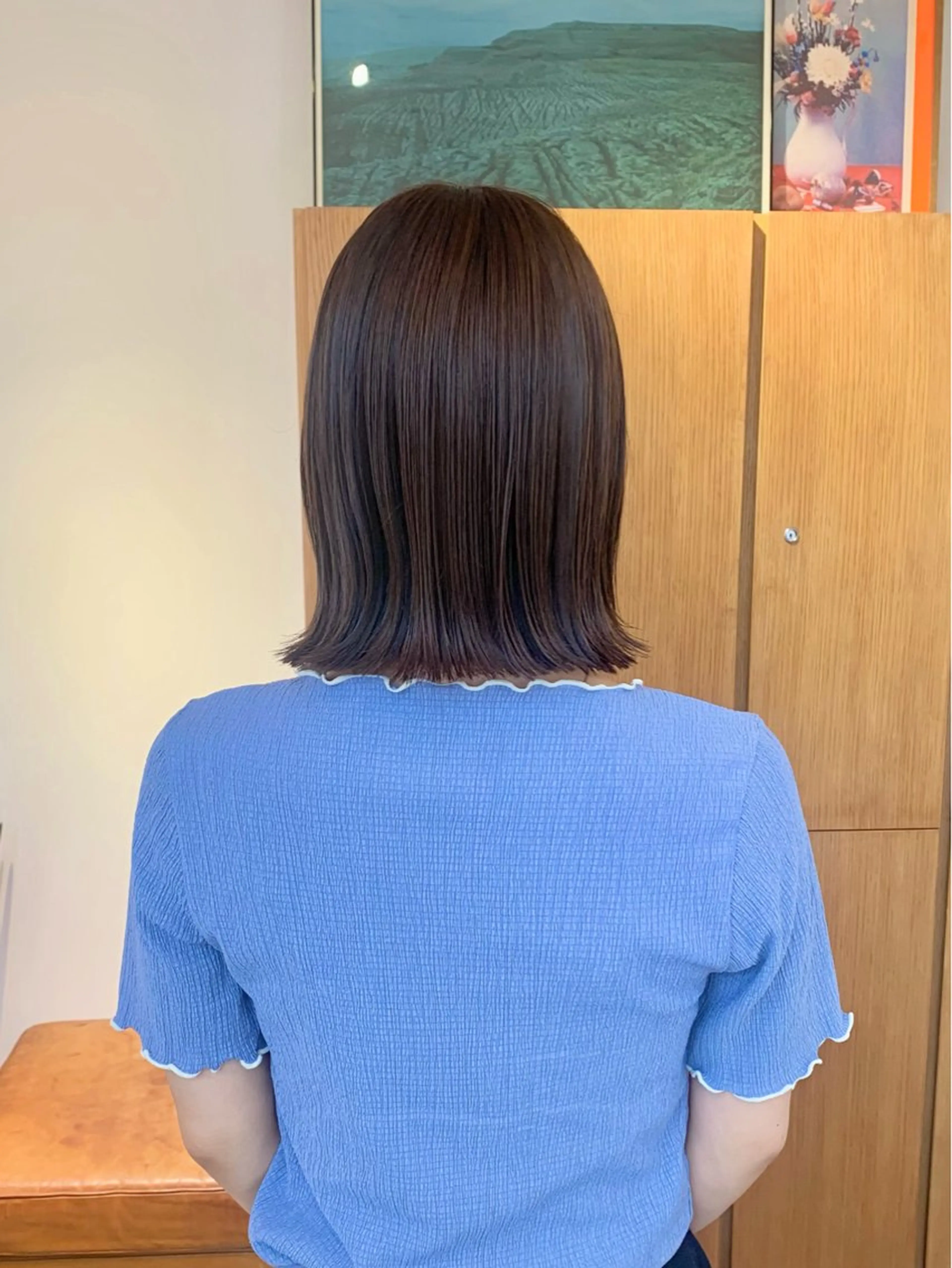 ミディアム ENIEN MAKE’S 立川所属・ミカ🌟パーマ/ ニュアンスパーマのヘアスタイル