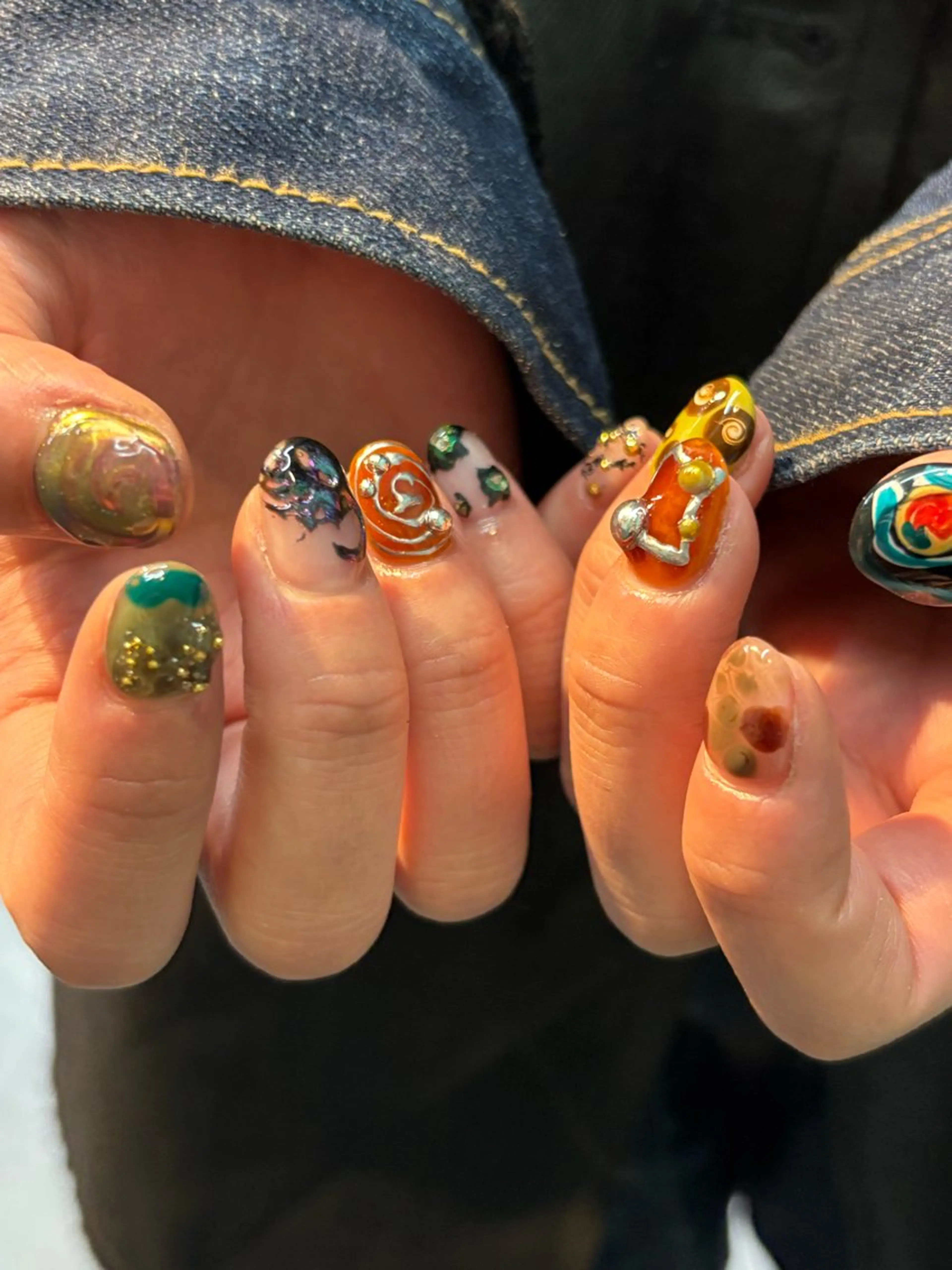 ネイル miyu ˚ ༘ ೀのネイルデザイン