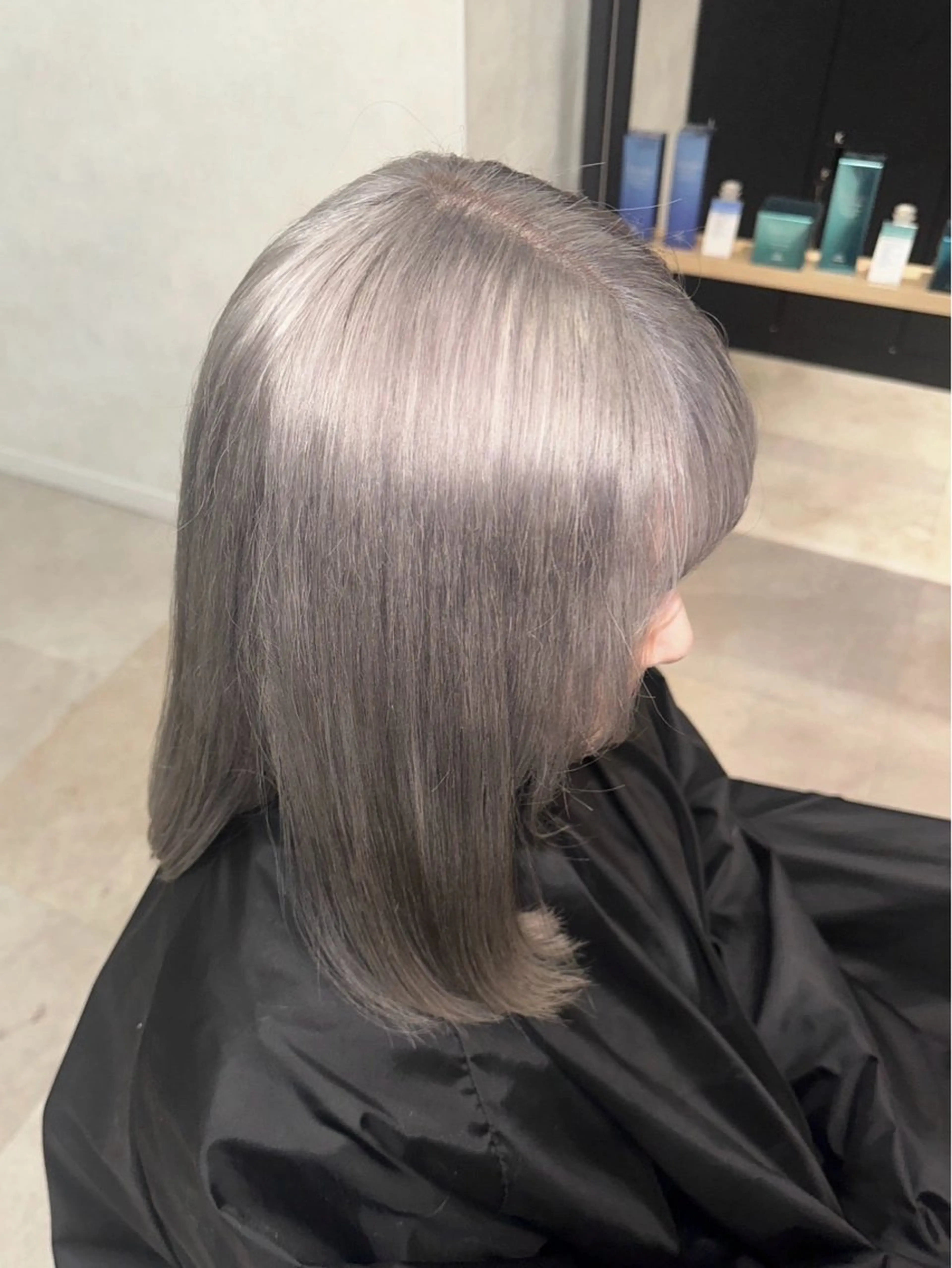 ロング カラー ハイトーンカラー ヘアカラー おがわあすか/東橋本 透明感・愛され🥞のヘアスタイル