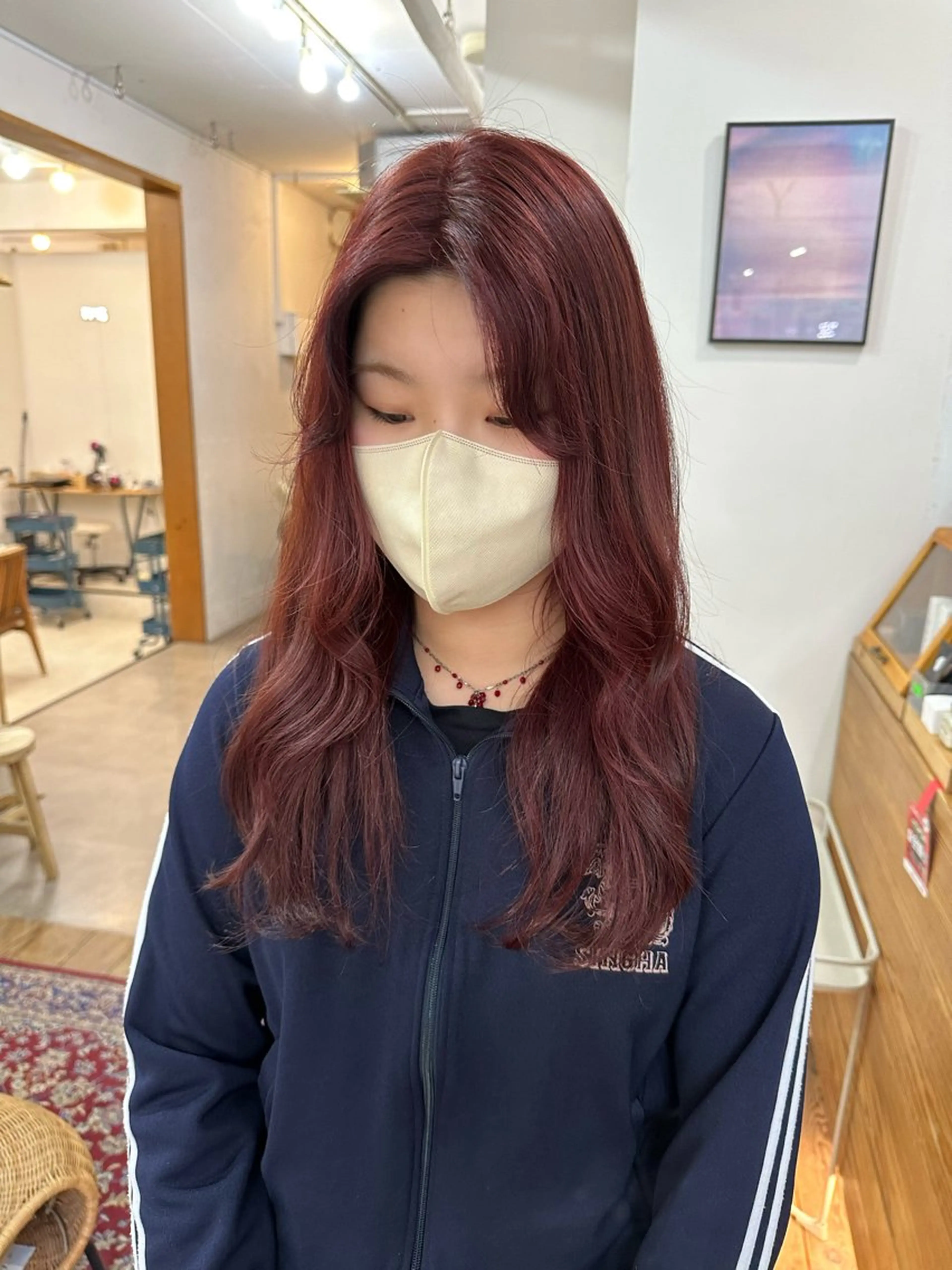 ロング カラー 🪭risa 暖色/レイヤー🪭のヘアスタイル