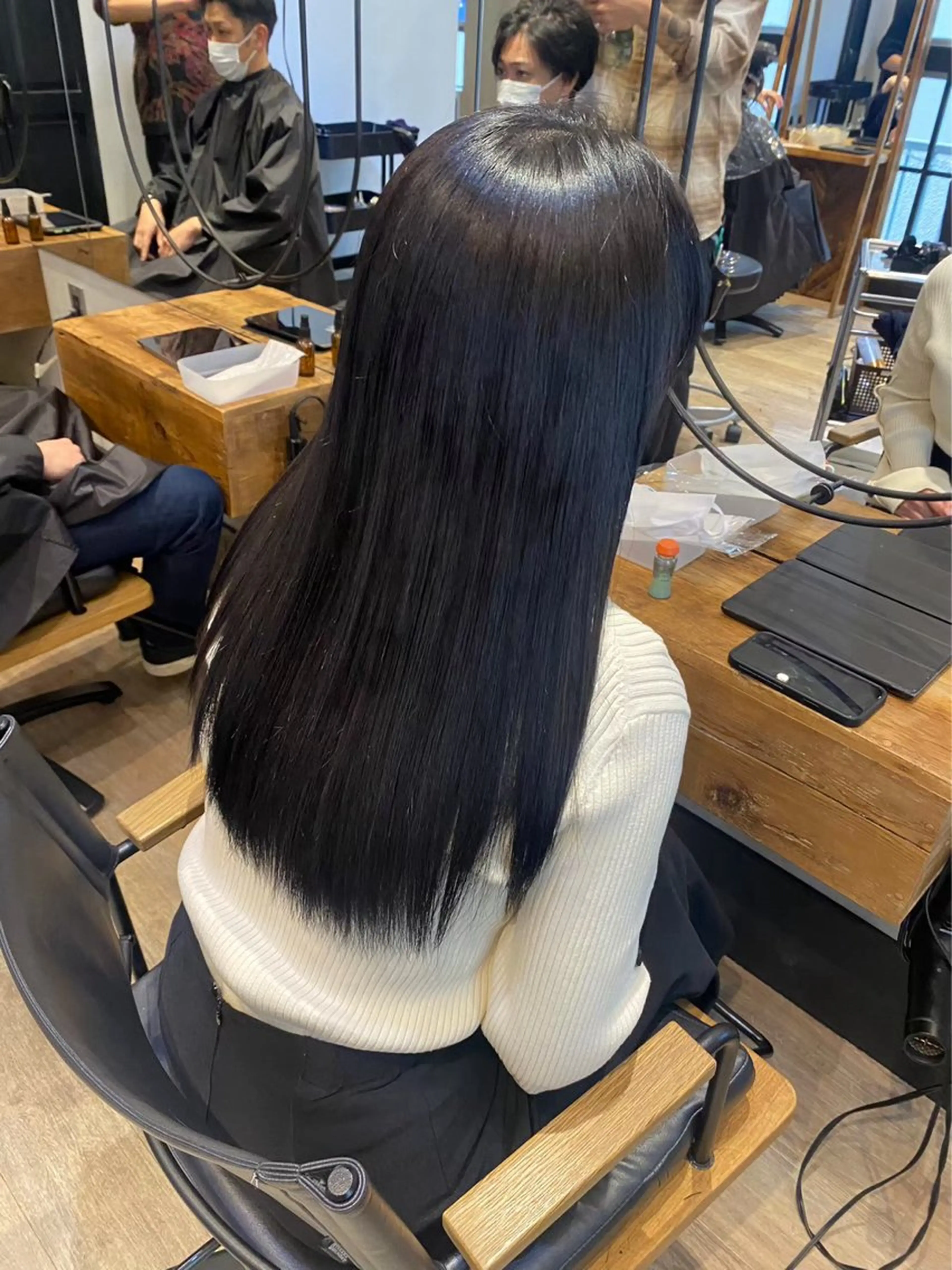 カラー ヘアカラー トリートメント メンズショート/ピン パーマ/新宿/フウガのヘアスタイル