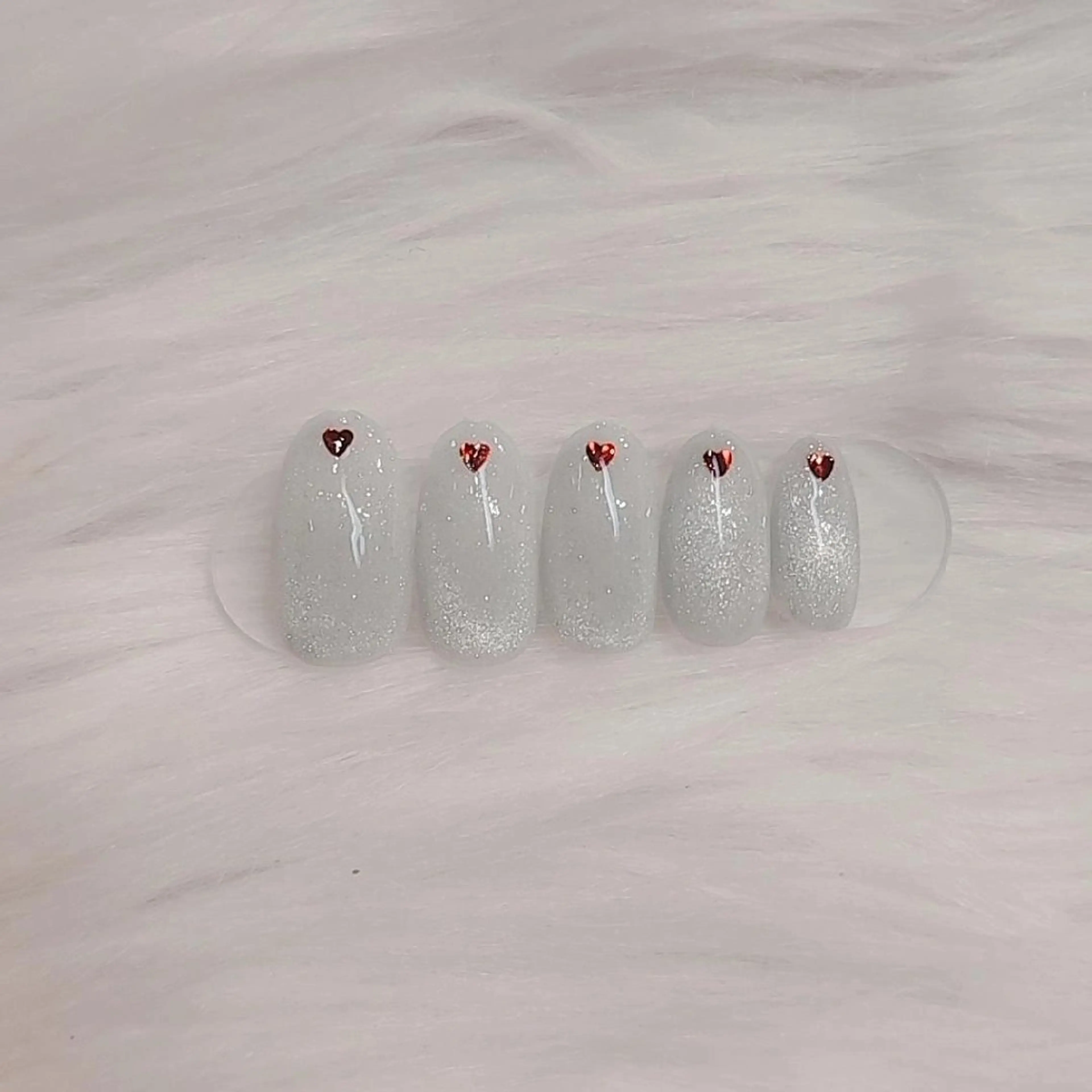 ネイル 💙🤍Tiary M🤍💙のネイルデザイン