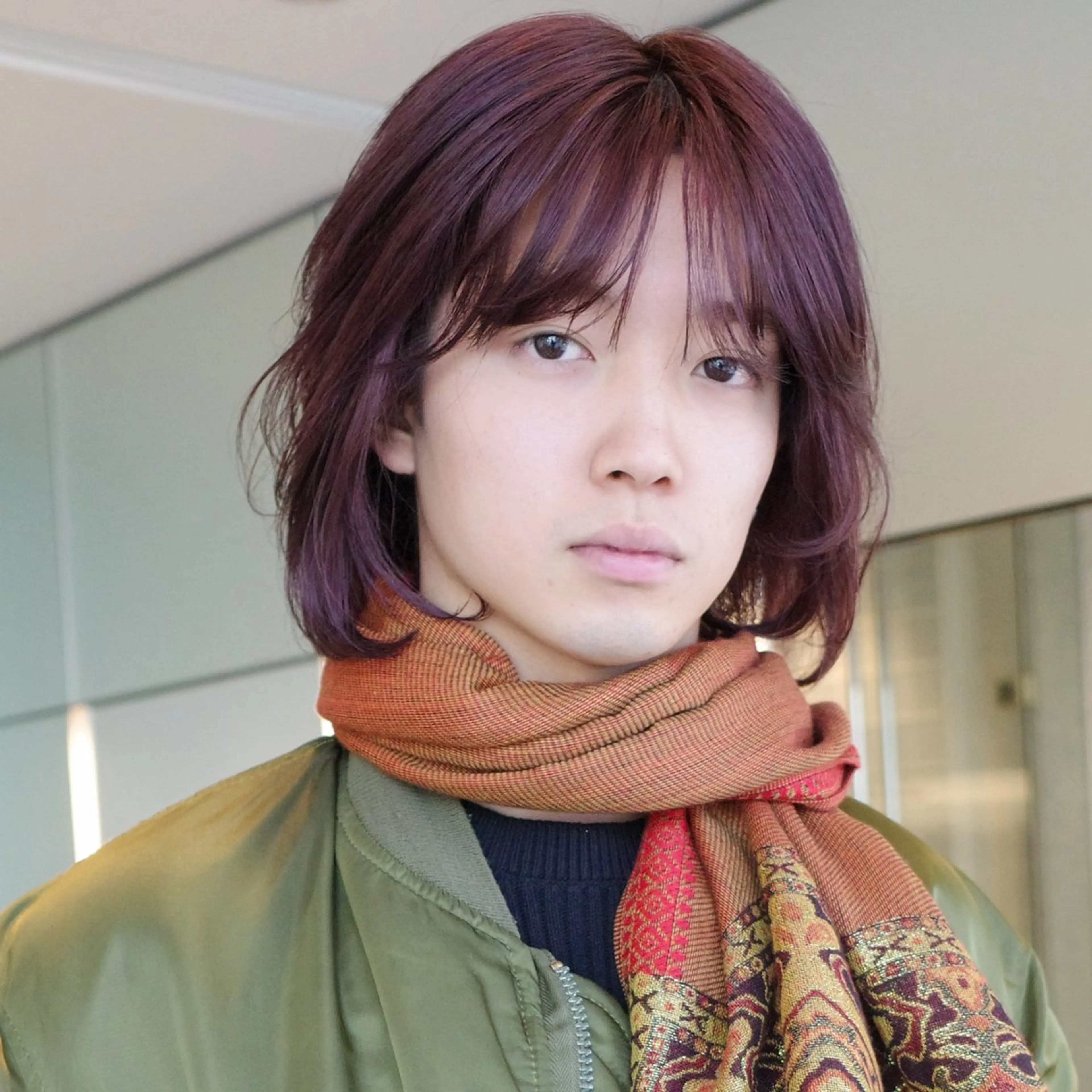 ミディアム カラー カット ヘアカラー トリートメント ボブ特化美容師/ ボブパーマ/ミツイのヘアスタイル