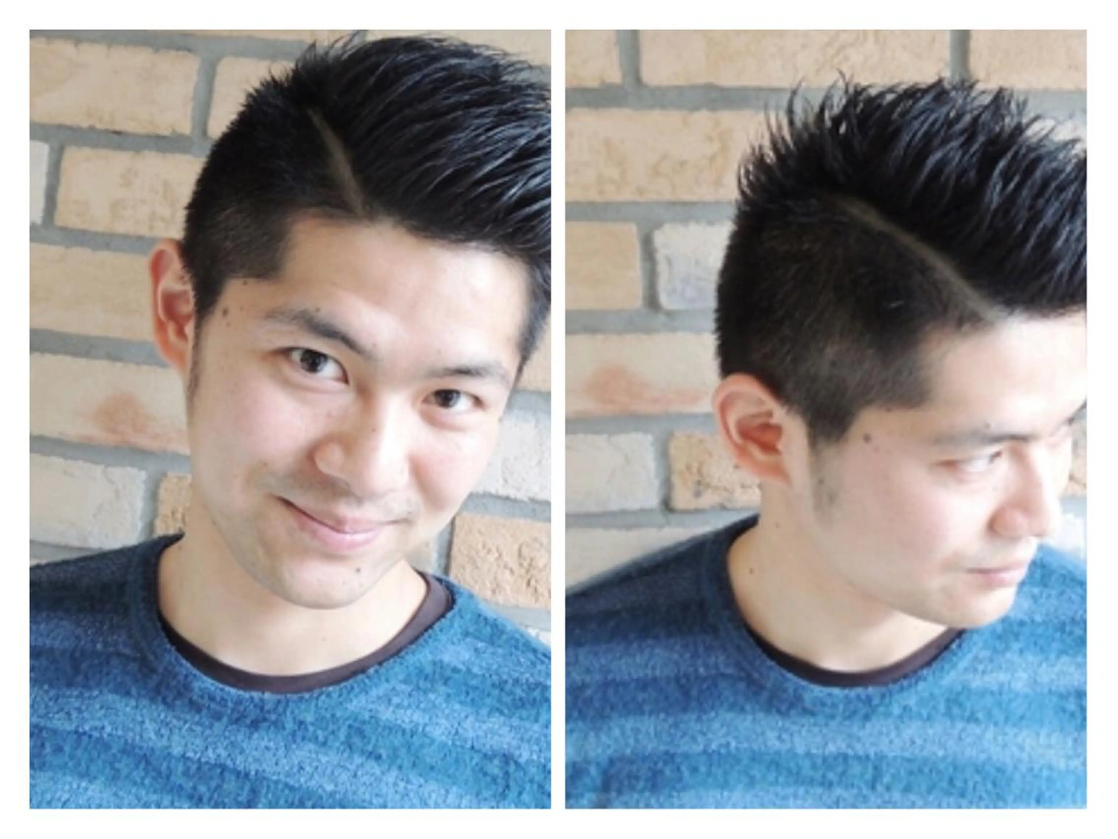 ショート メンズ 烏山 達也のヘアスタイル