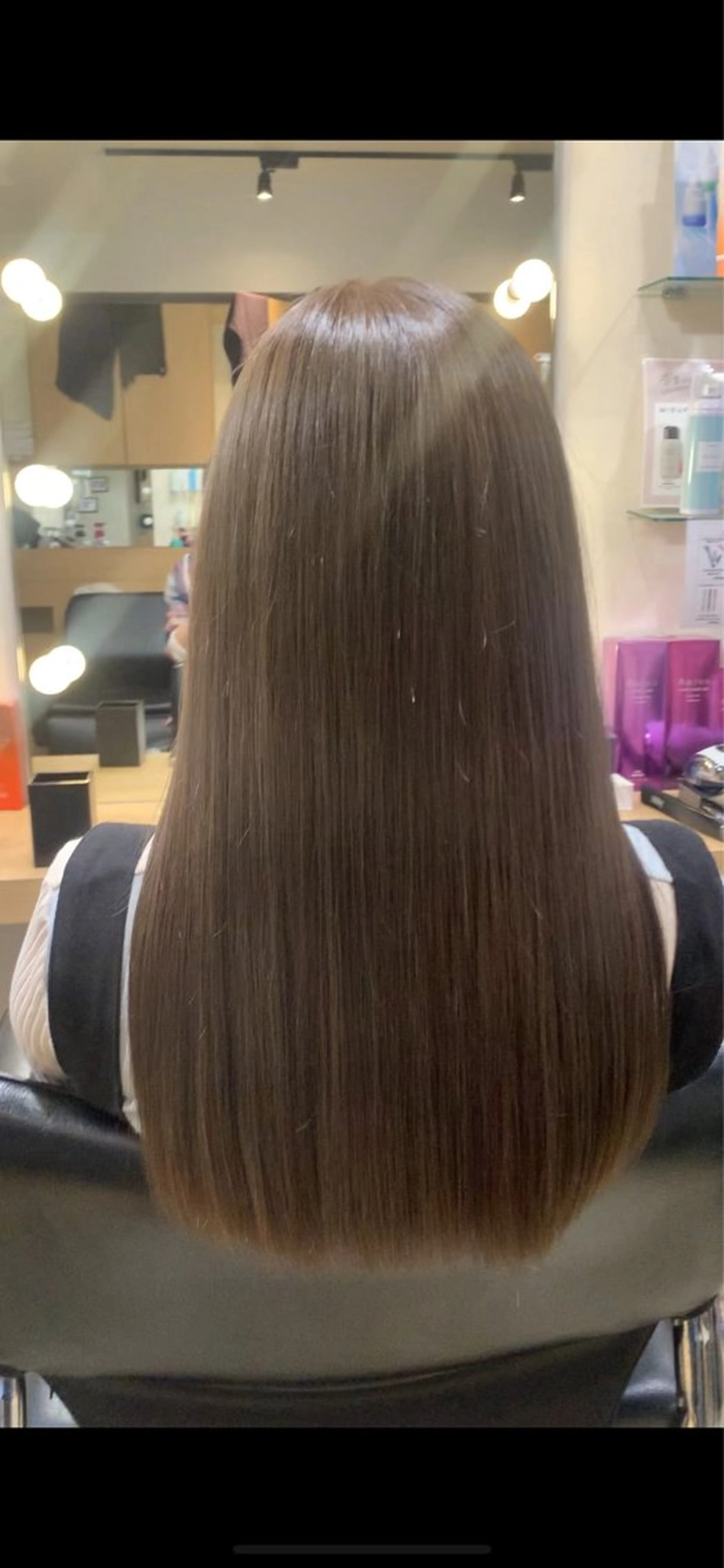 カラー ベージュカラー ブラウンカラー グレージュ 伊藤 鳳雅のヘアスタイル