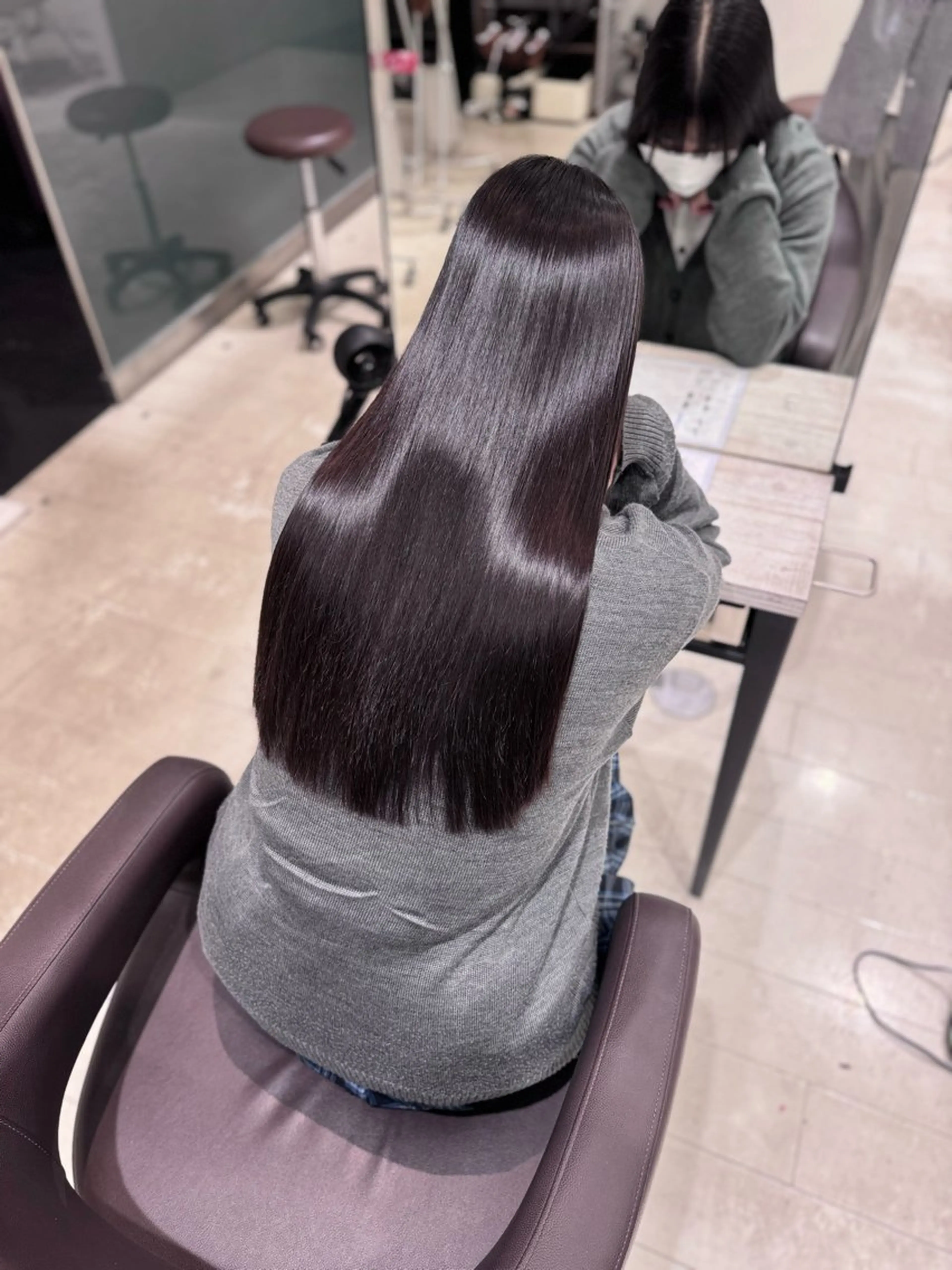 【美髪矯正】の写真