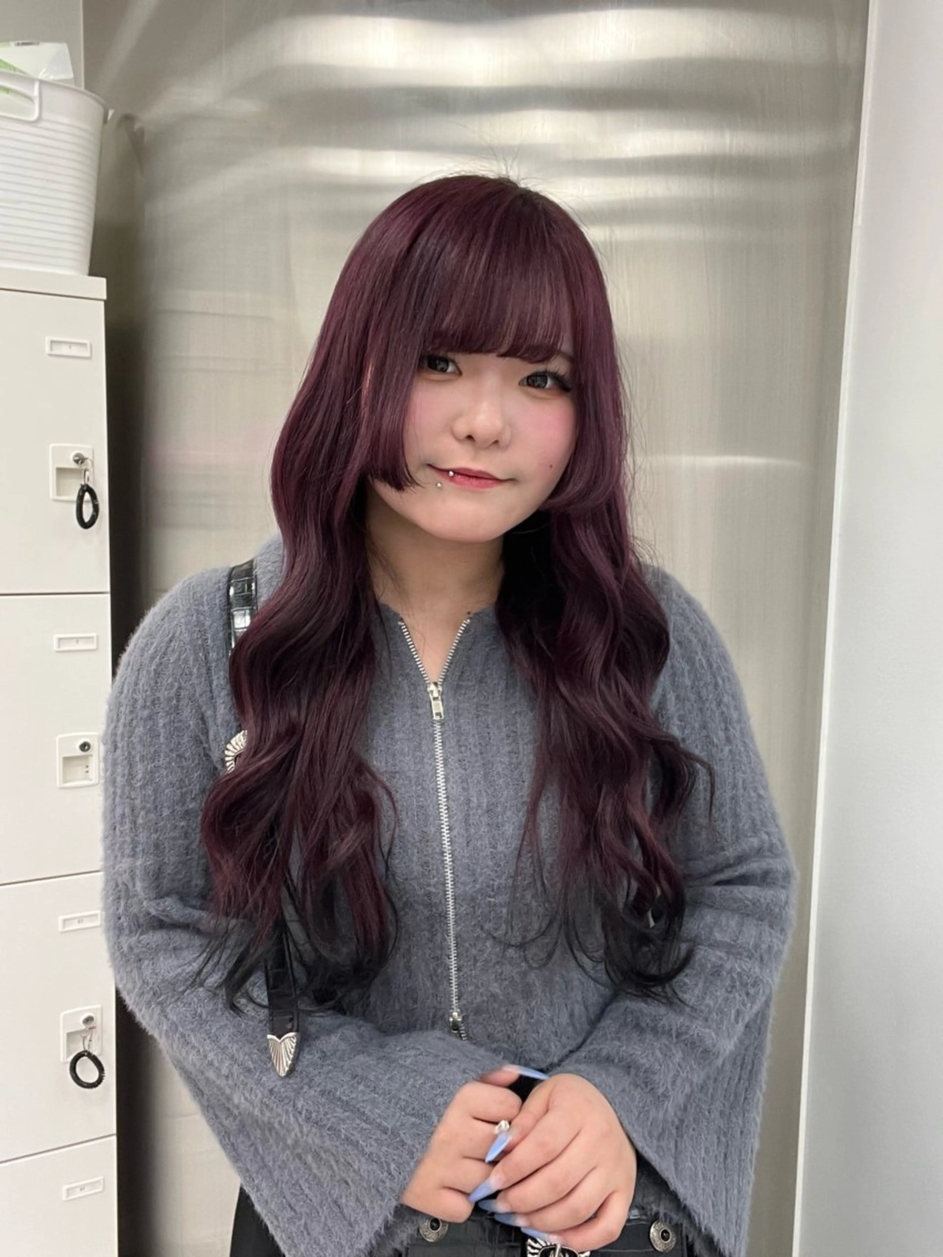 ロング カラー ラベンダーカラー ピンクカラー ピンクラベンダー ヘアカラー 💖トレンド春夏 カラー💖FUTAのヘアスタイル