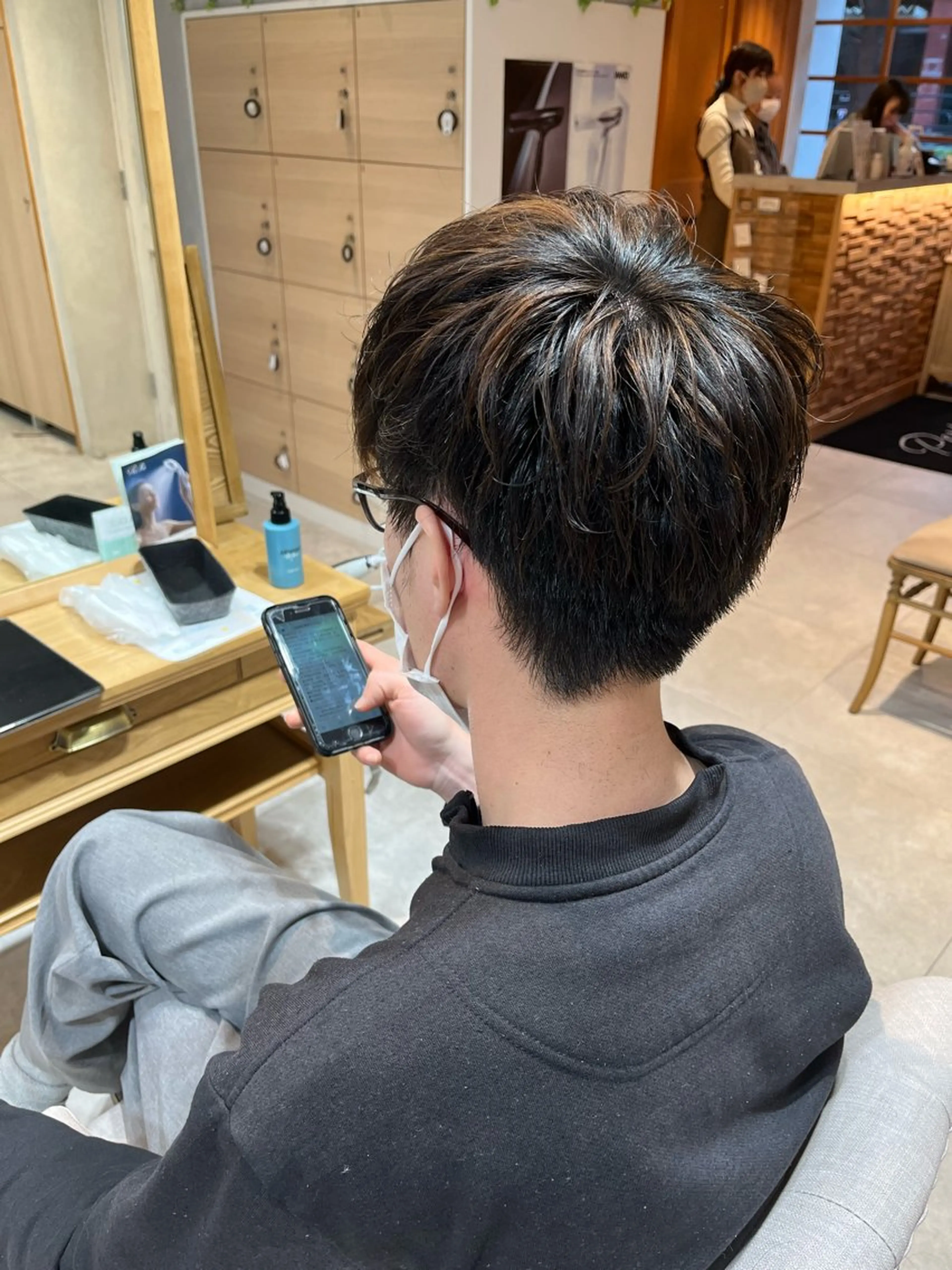 メンズ 酒井 彩希のヘアスタイル