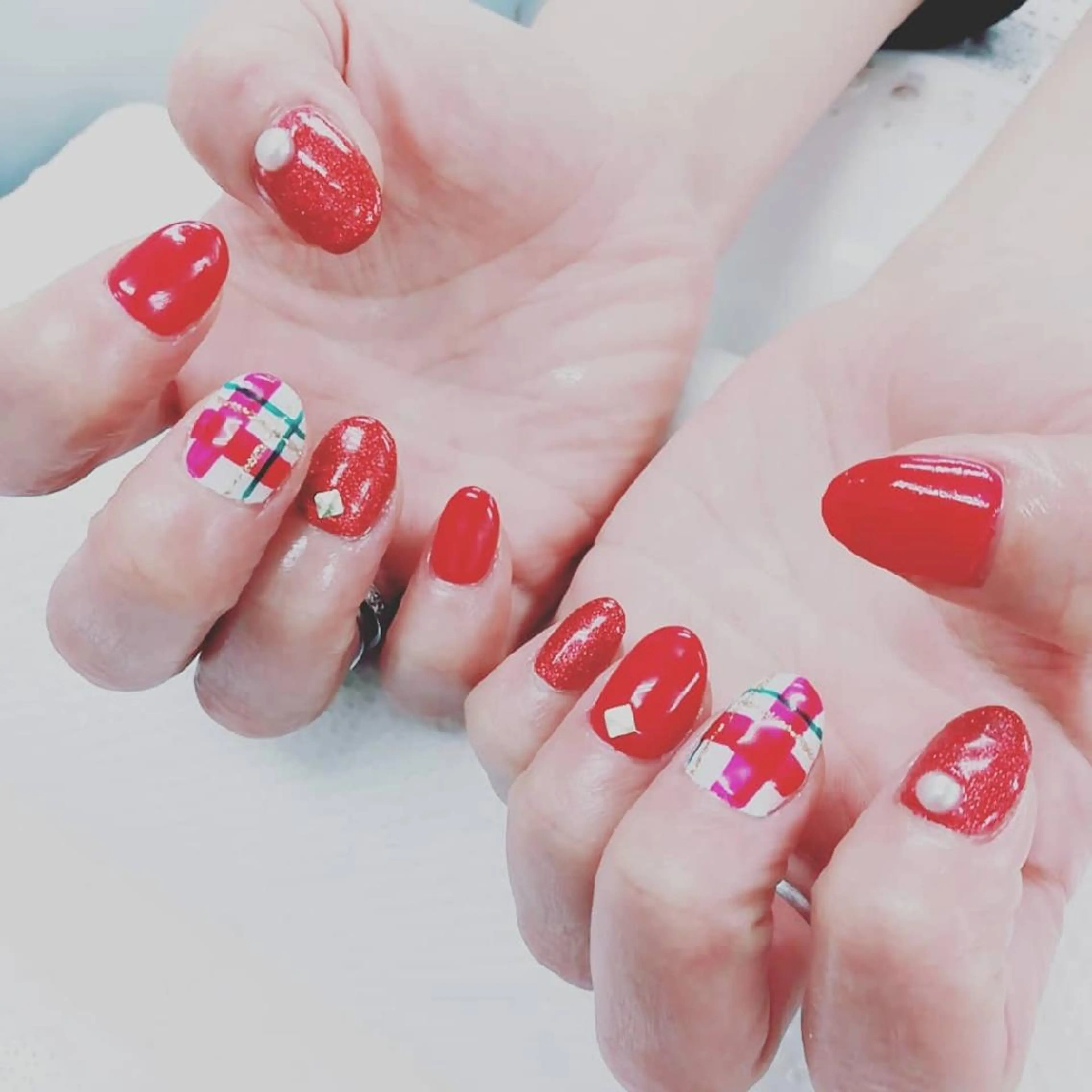 ネイル ハンドネイル 板倉 店長のネイルデザイン