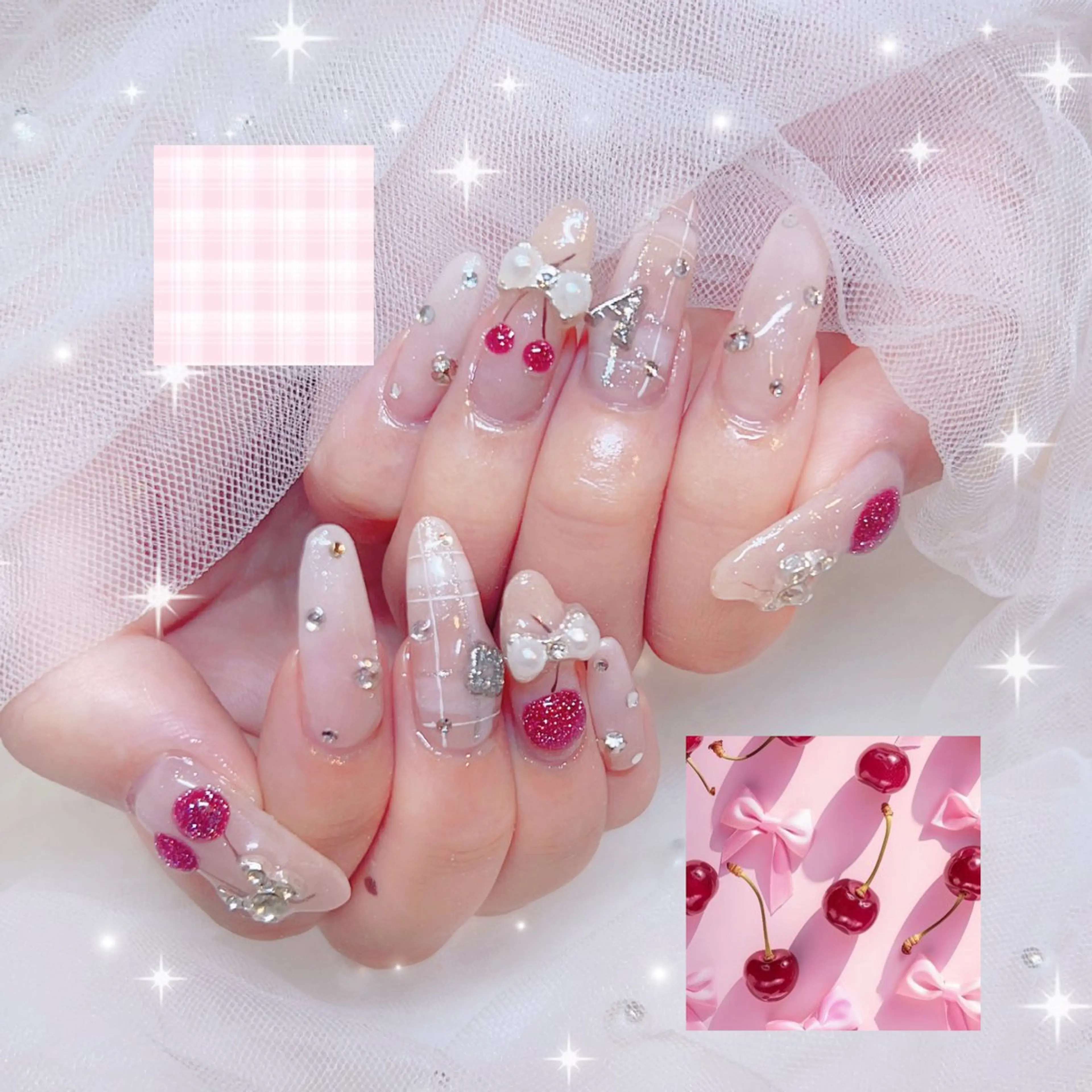 ネイル ワンホンネイル ハンドネイル 美容サロンMaple所属・ワンホン♡Maple ♡Miyuuのネイルデザイン