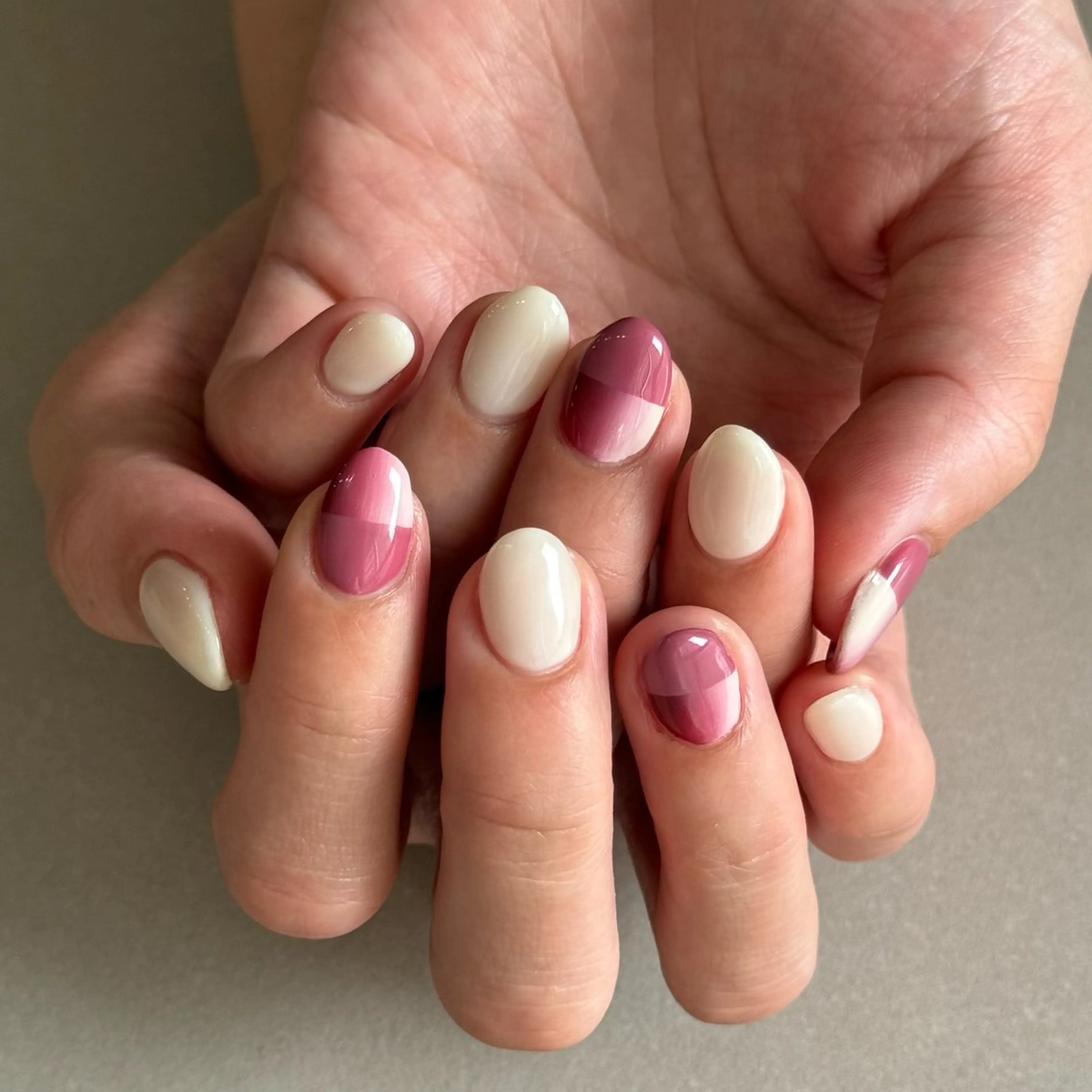 ネイル アートネイル シンプルネイル ハンドネイル Momoka ネイリスト福岡/薬院のネイルデザイン