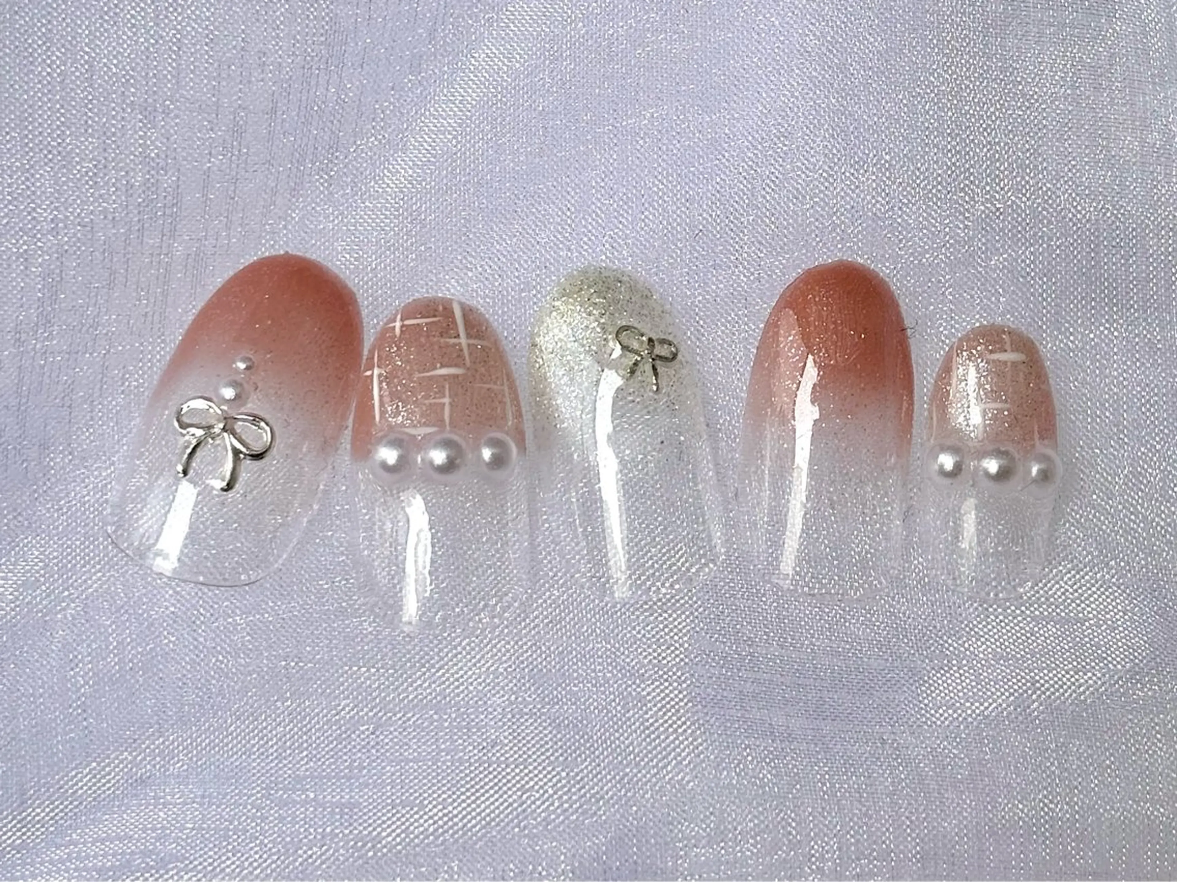 ネイル ハンドネイル トップネイリスト Ribbon立川店のネイルデザイン