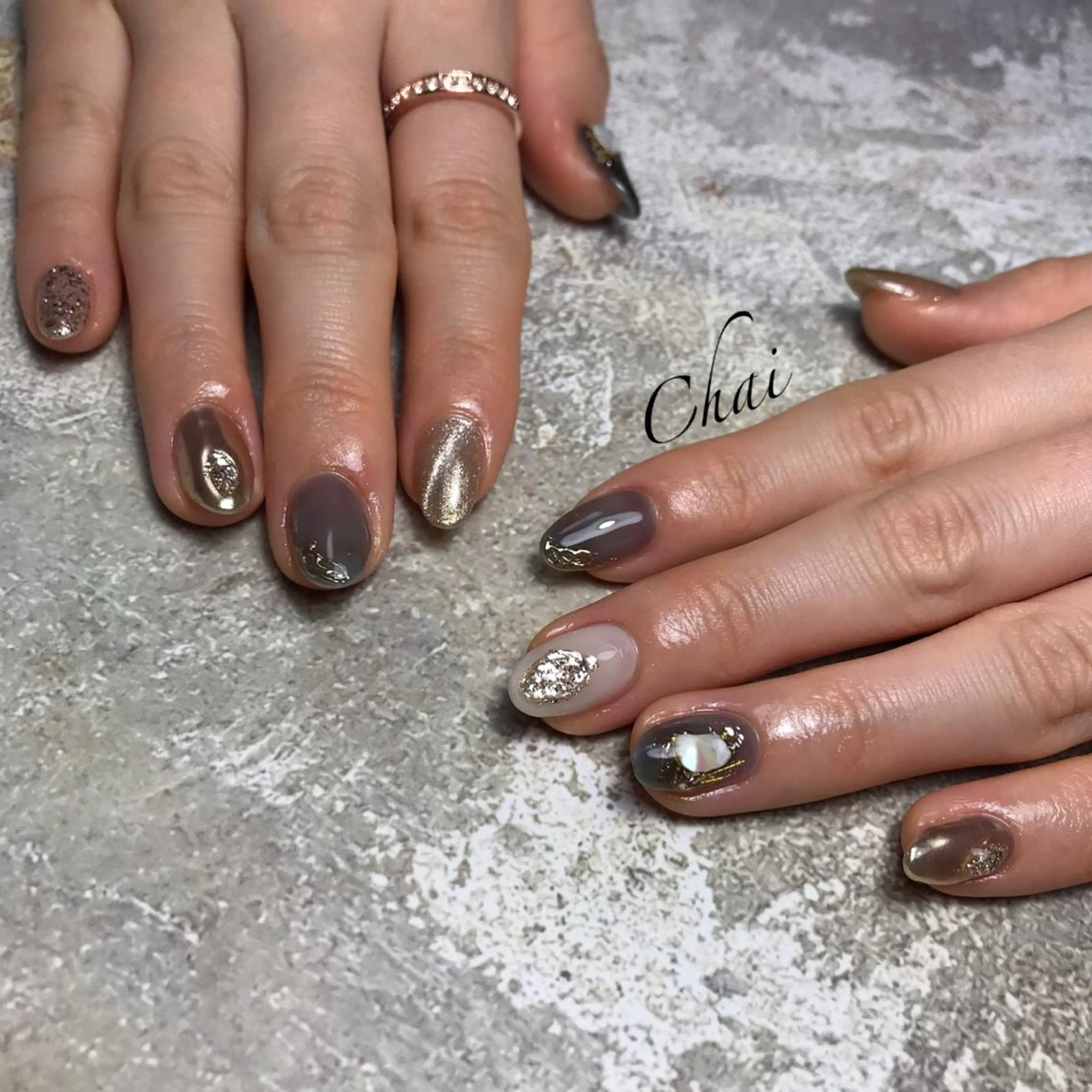 ネイル ハンドネイル 💅chainail _aiのネイルデザイン