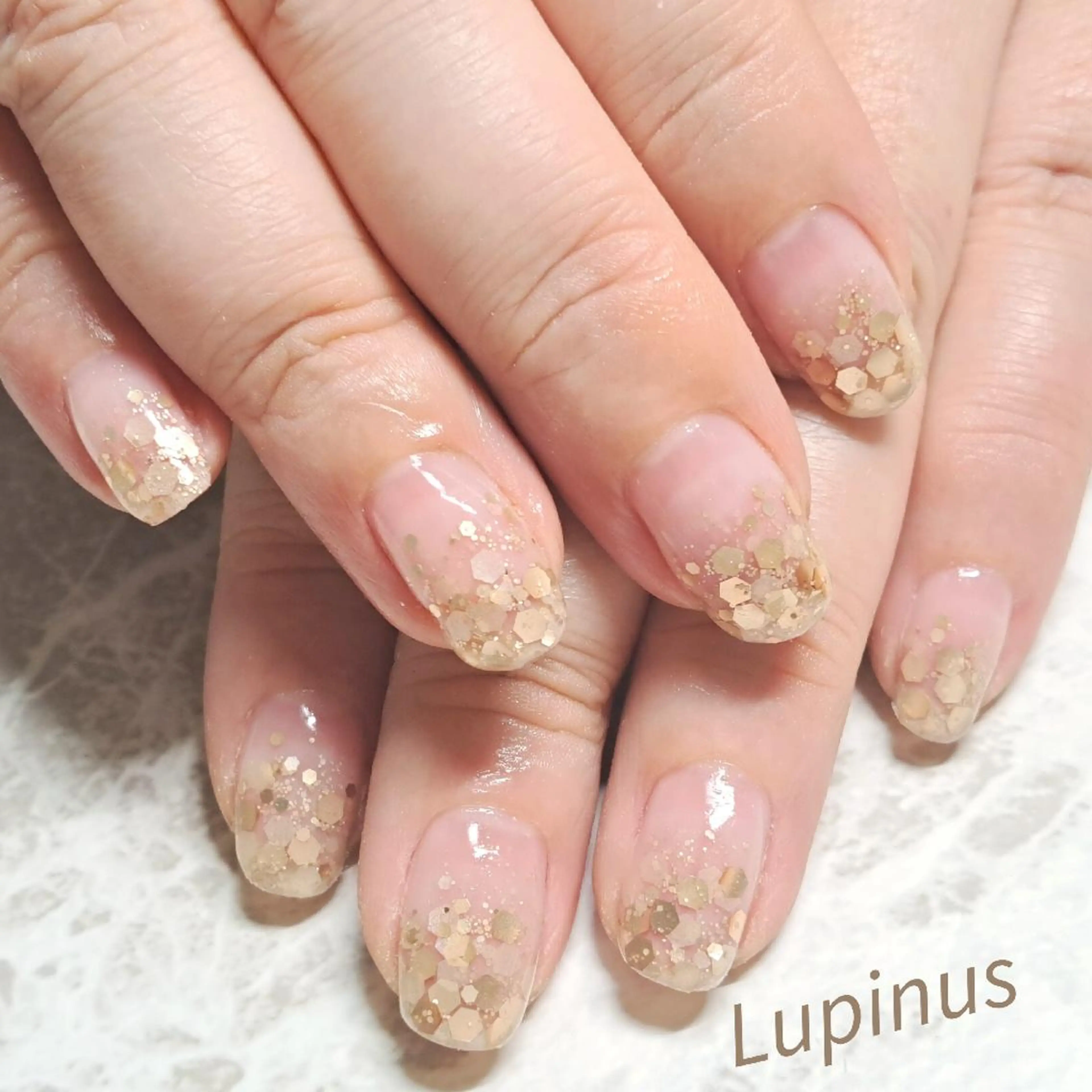 ネイル グラデーション Lupinus ルピナスのネイルデザイン