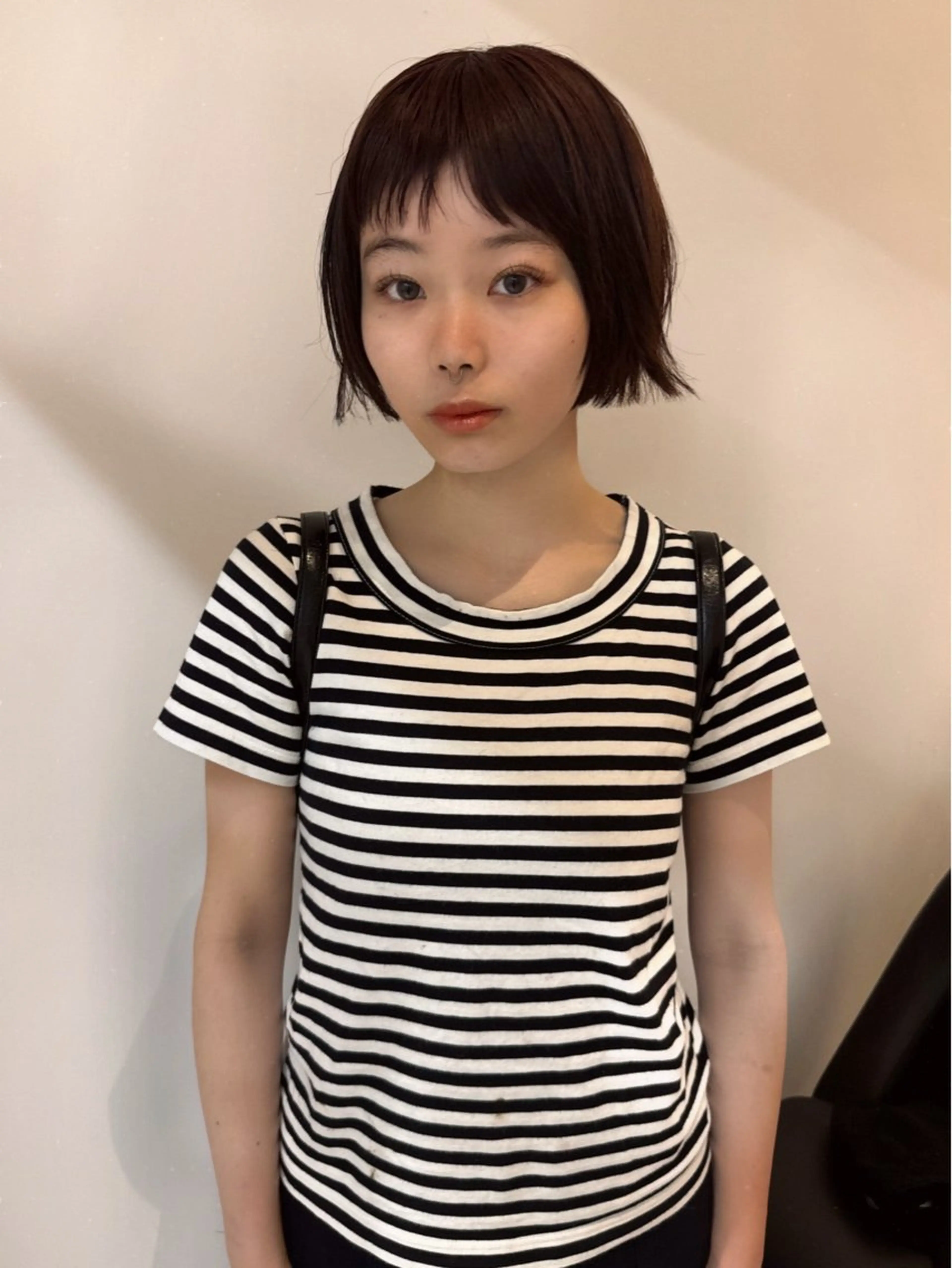 ショート カラー カット ヘアカラー トリートメント misa___boo MISAのヘアスタイル