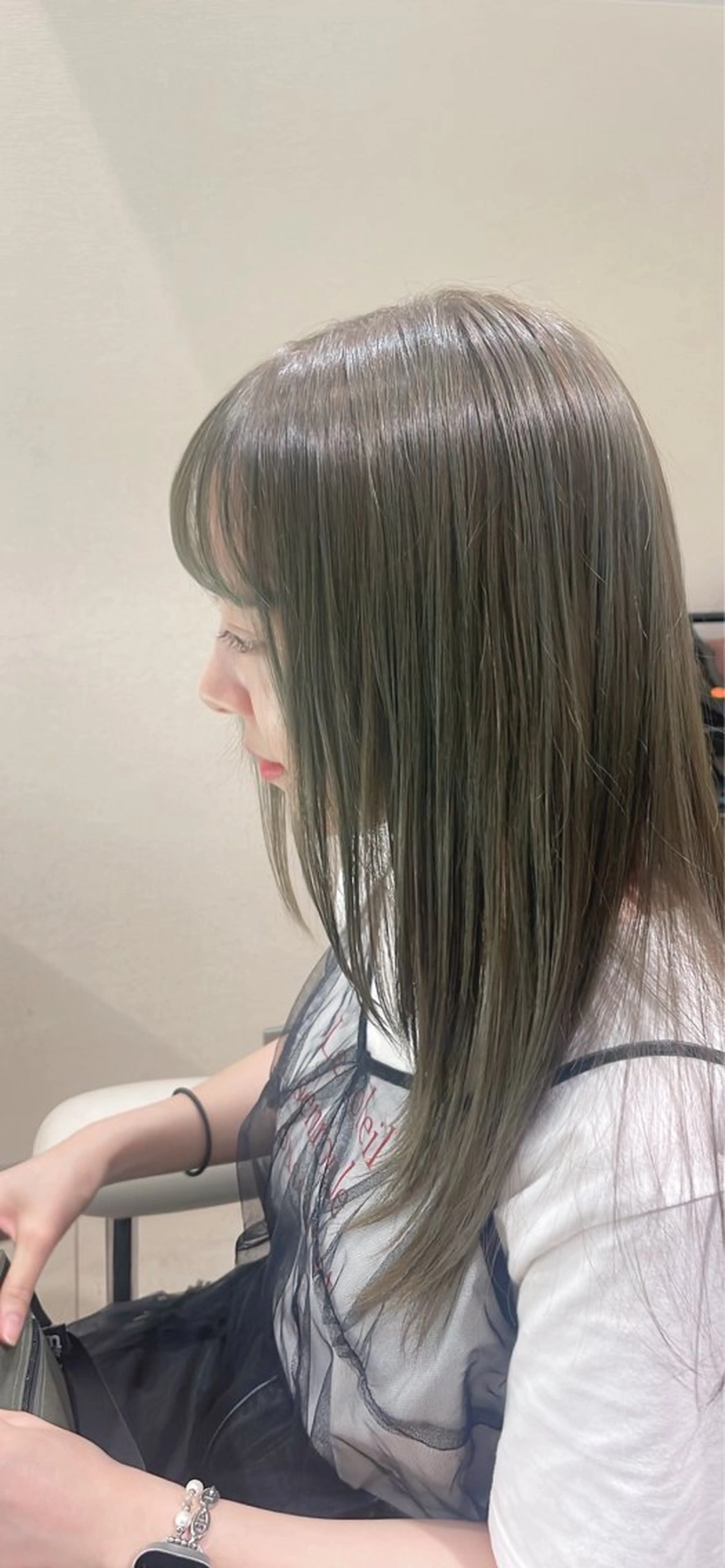 ミディアム カラー あ あのヘアスタイル