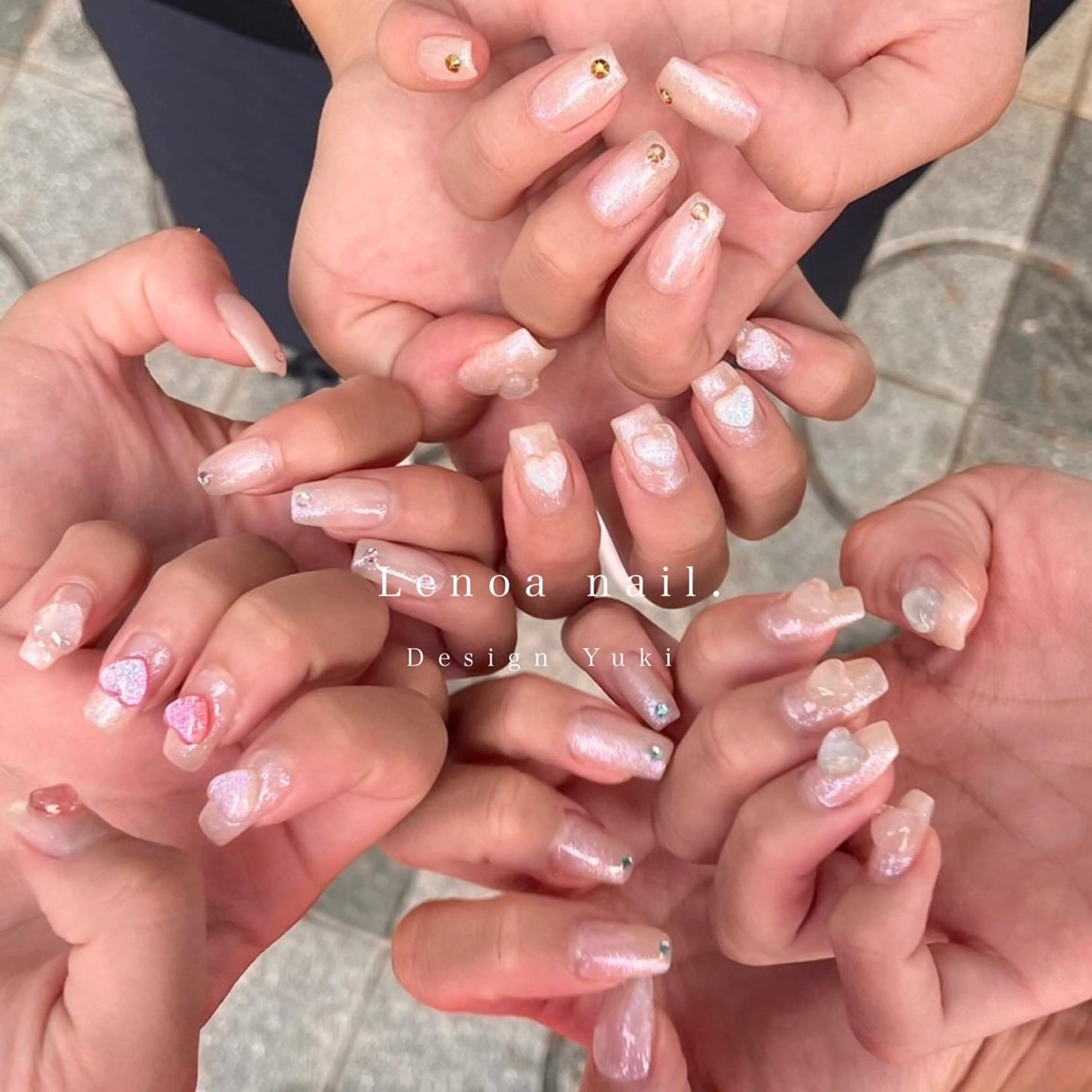 ネイル ハンドネイル Lenoa Yukiのネイルデザイン