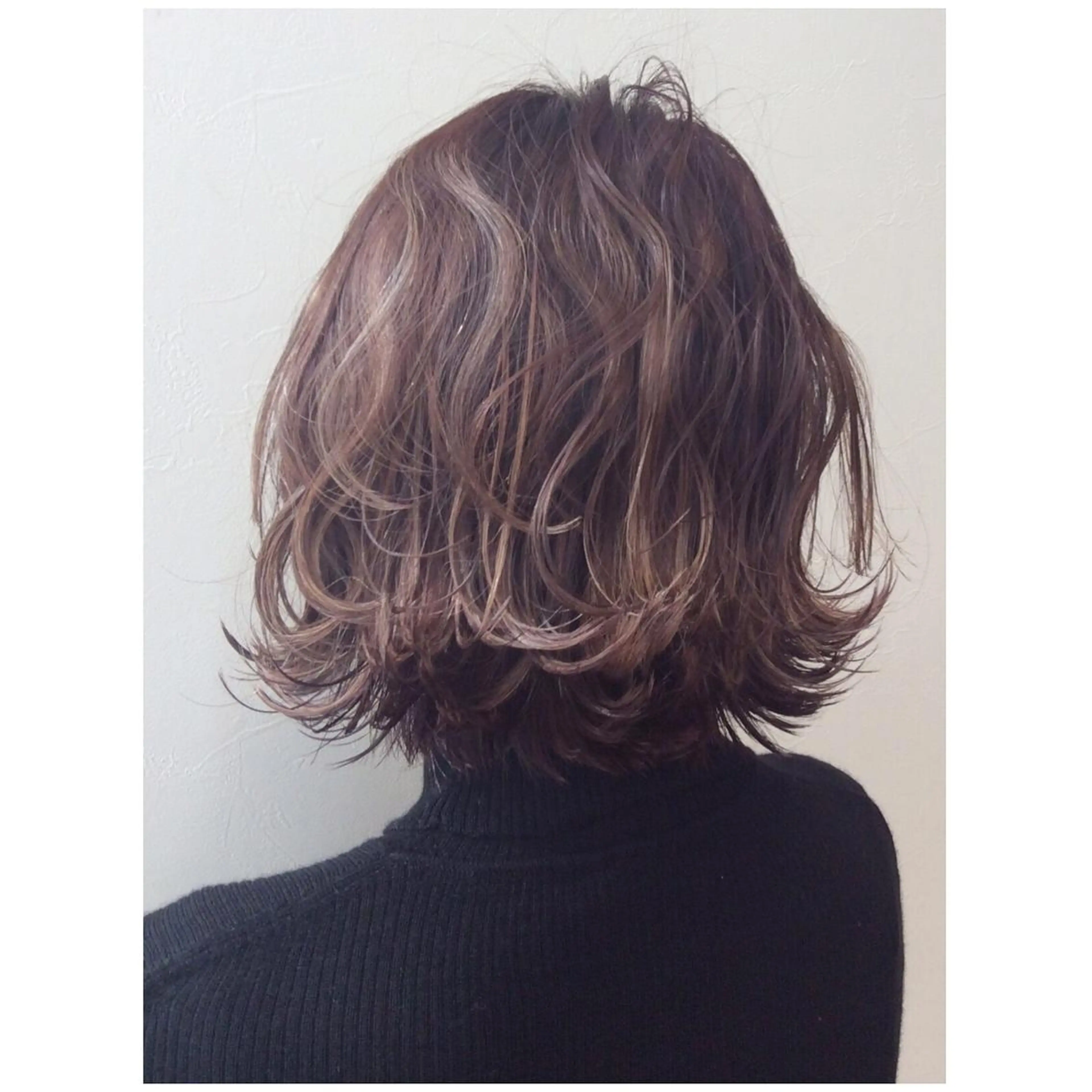 ショート ミディアム ピンクブラウン TOMOYA/ ショート、レイヤーのヘアスタイル