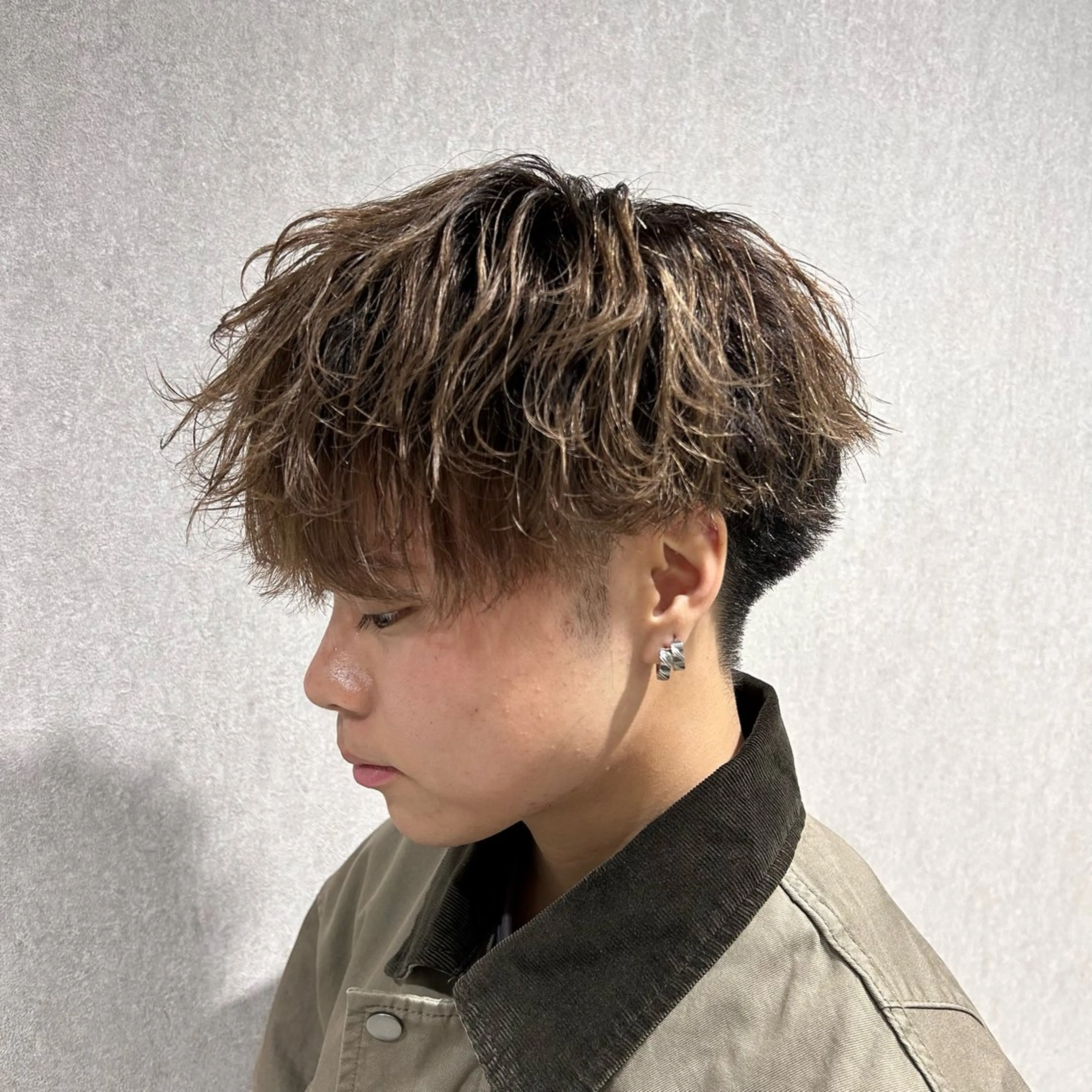 メンズ メンズ縮毛矯正 /池袋/原田海朱のヘアスタイル