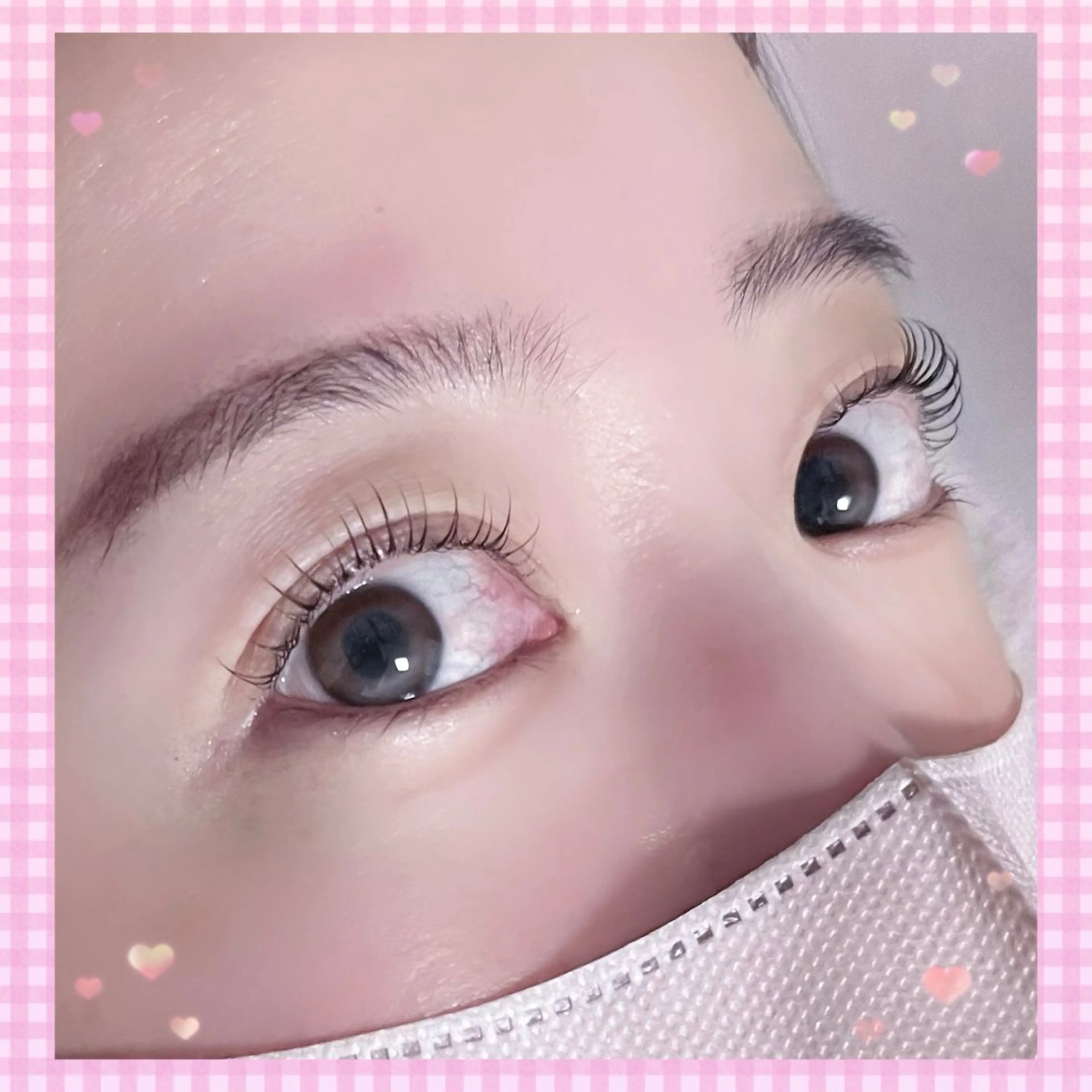 🌈【まつげパーマ⭐️ラウンド】スウィートモブ🌈の写真