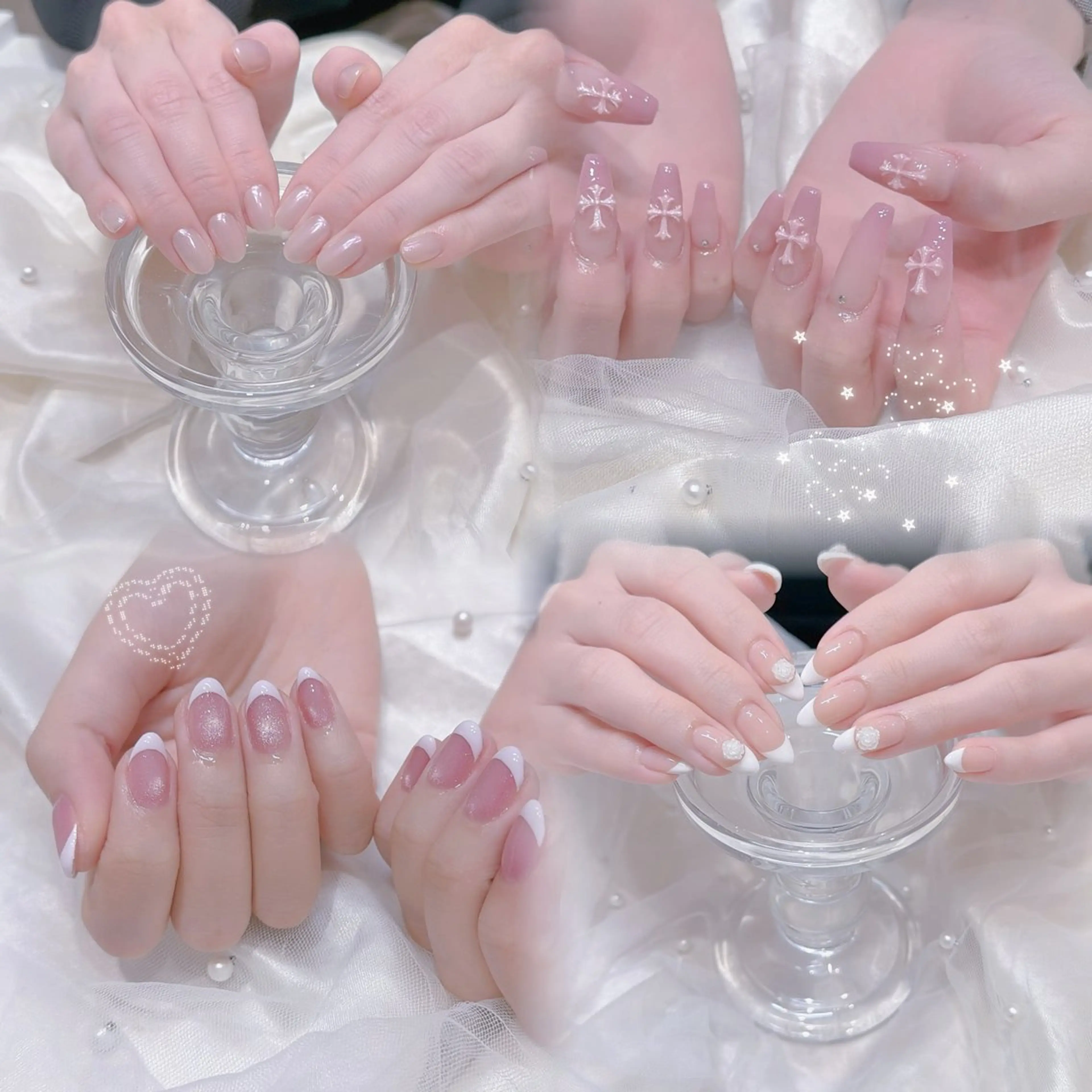 ネイル 春ネイル ハンドネイル ୨୧ ayakaのネイルデザイン