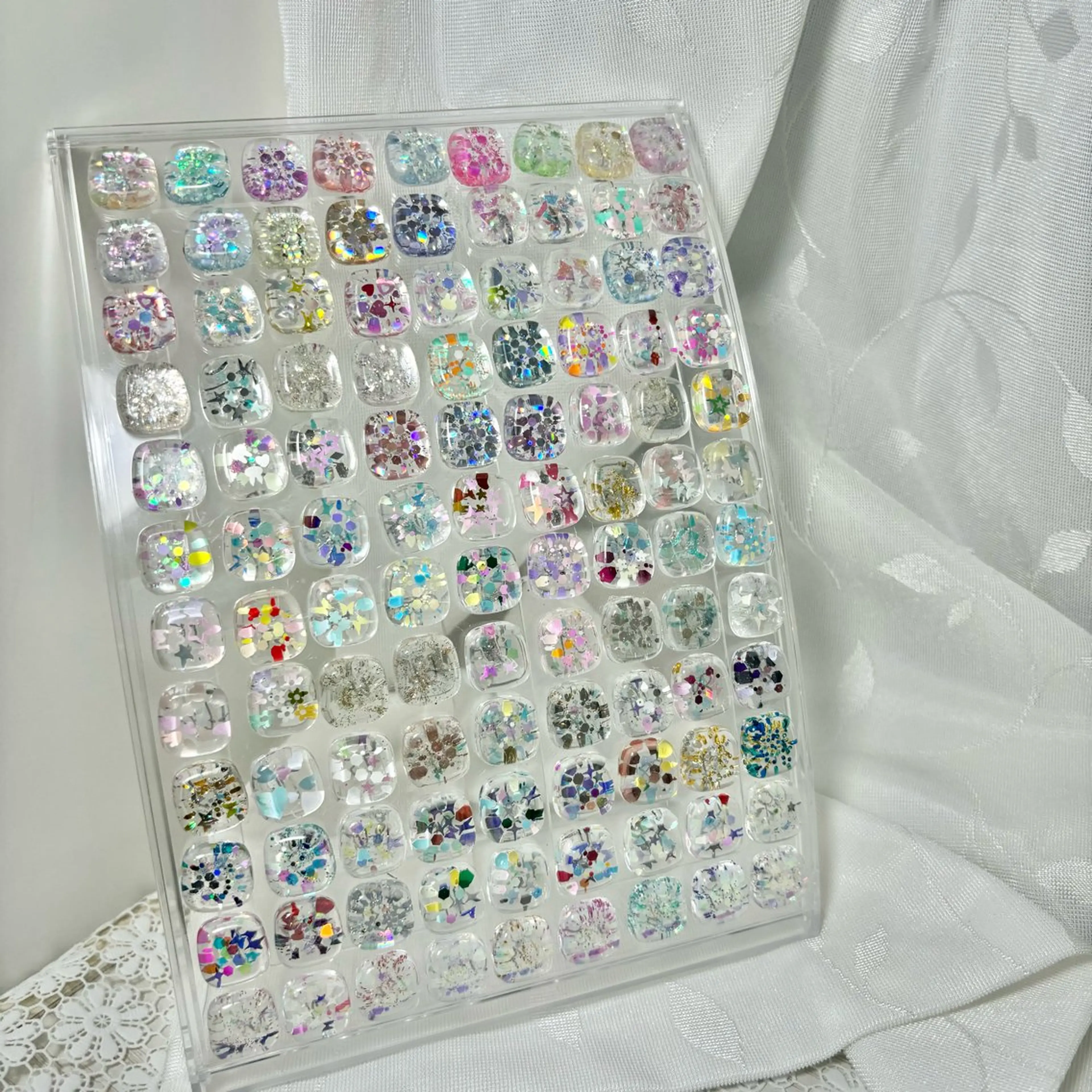 ネイル ラメ(グリッター) ラメグラデーション ハンドネイル Doremi Nailのネイルデザイン