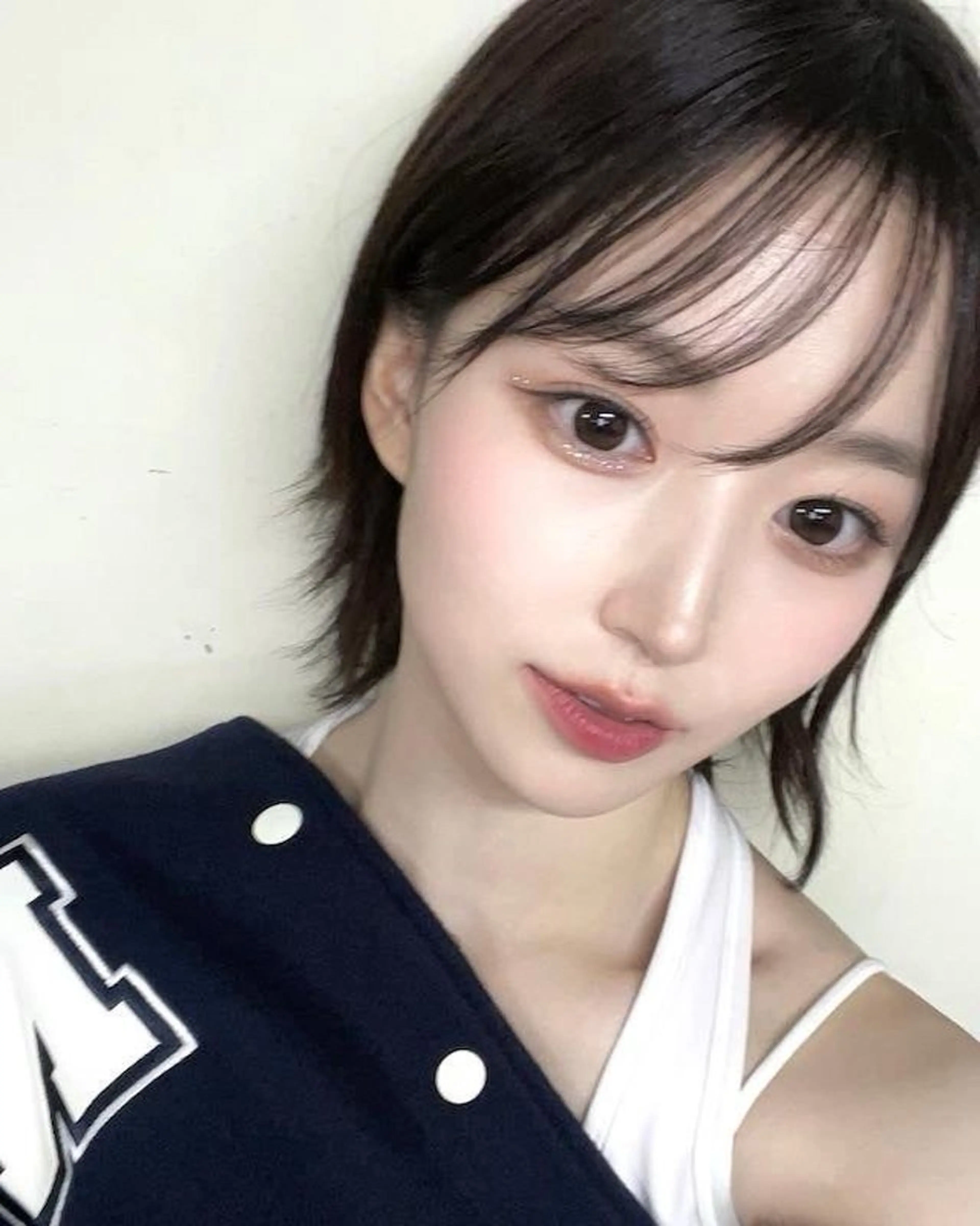 ショート まろっと艶感ブラウン ベージュ🤍まなかのヘアスタイル