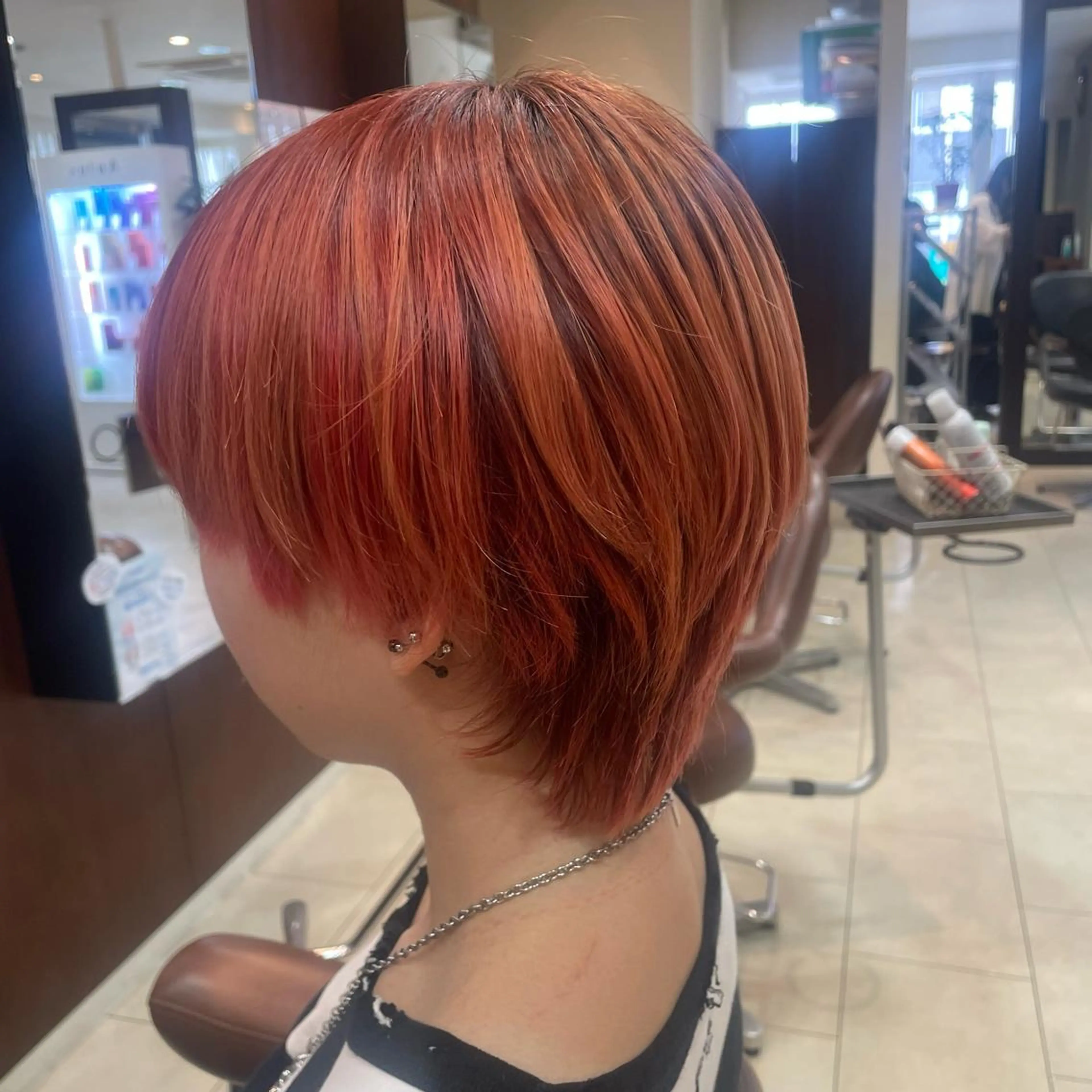 ショート 🍒暖色カラー🍒 ✨髪質改善✨西村亜弥のヘアスタイル