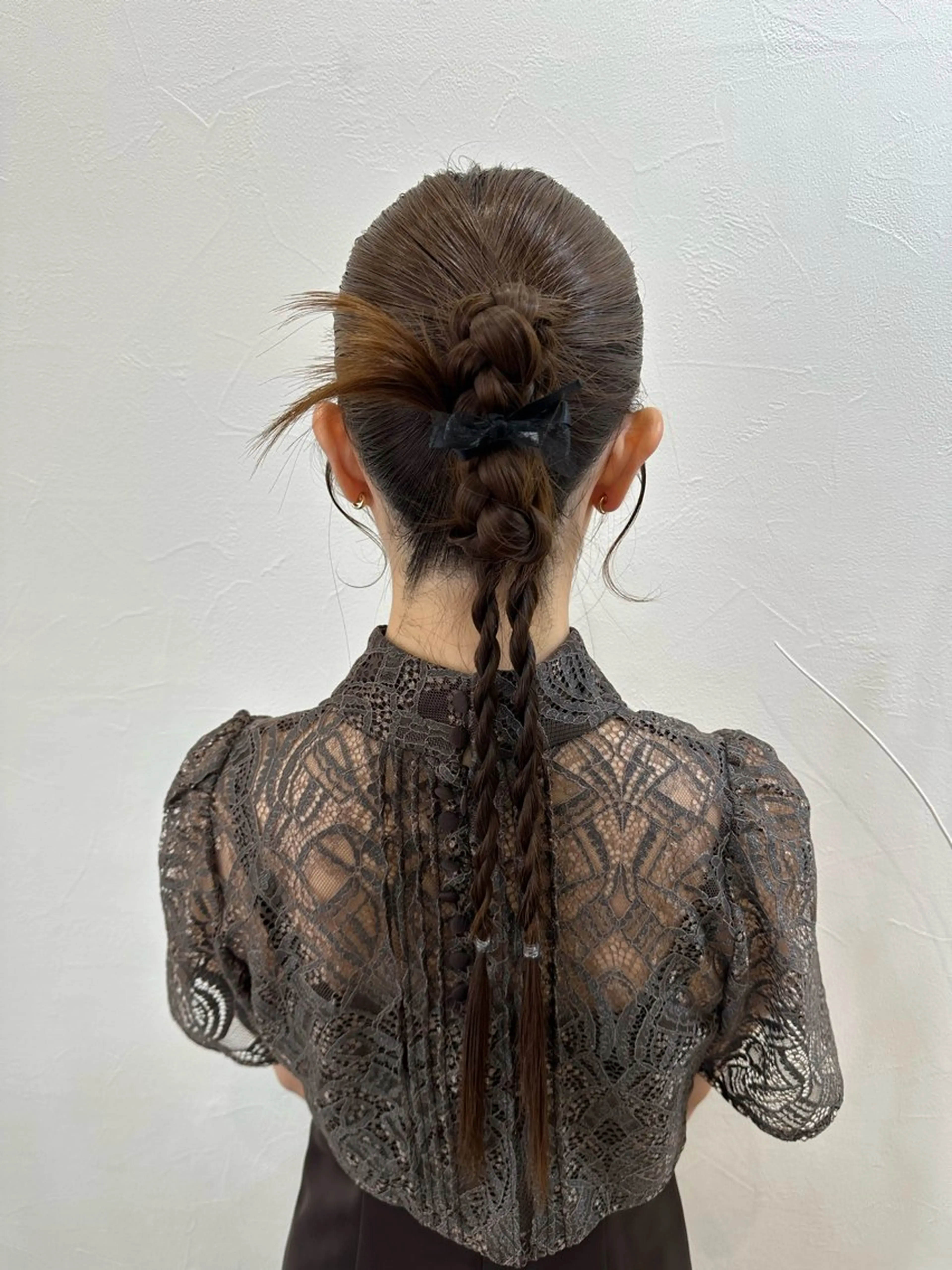 結婚式やパーティーに🪽カチモリヘアセット🪽の写真