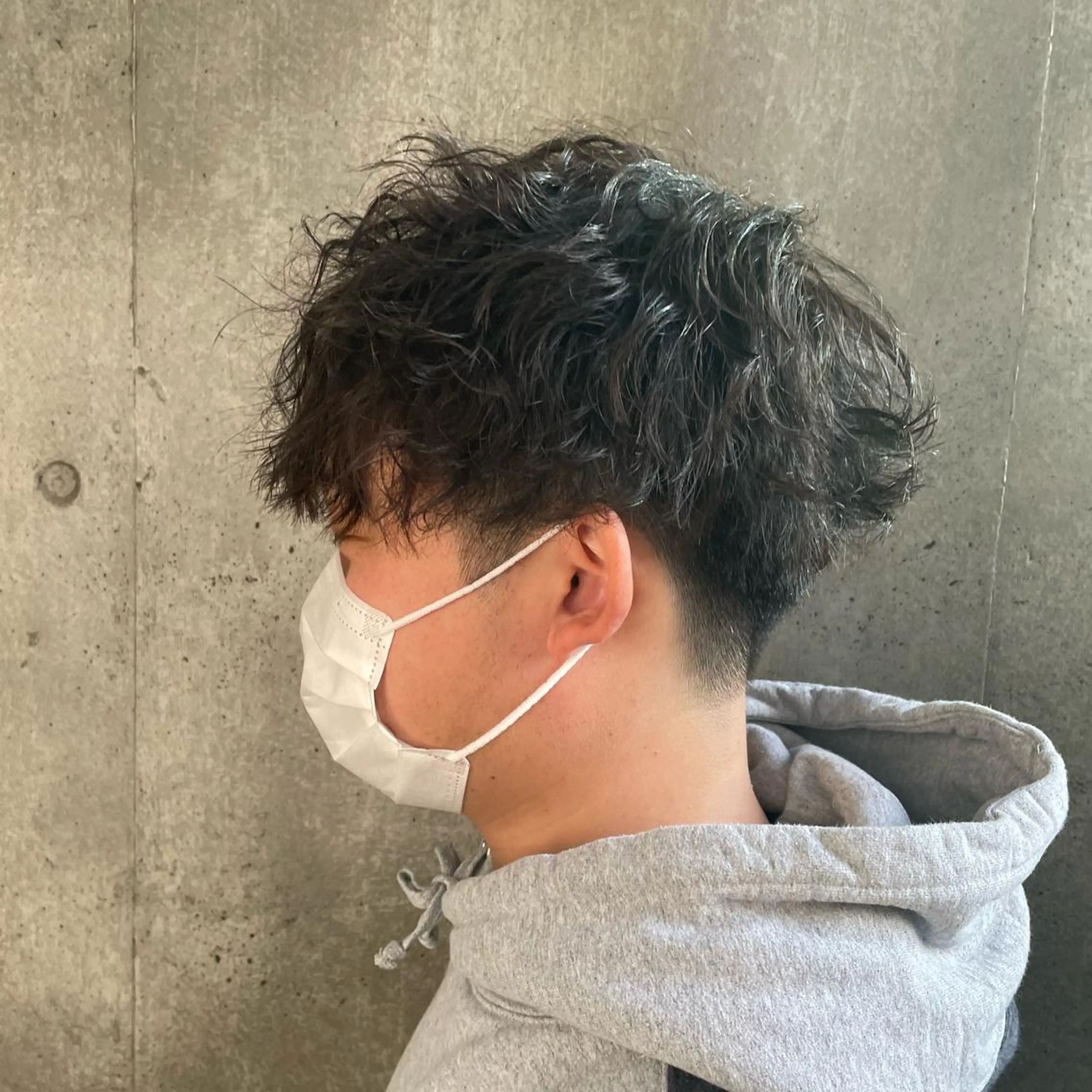 メンズ もりたみかこ 美容師お休み中のヘアスタイル