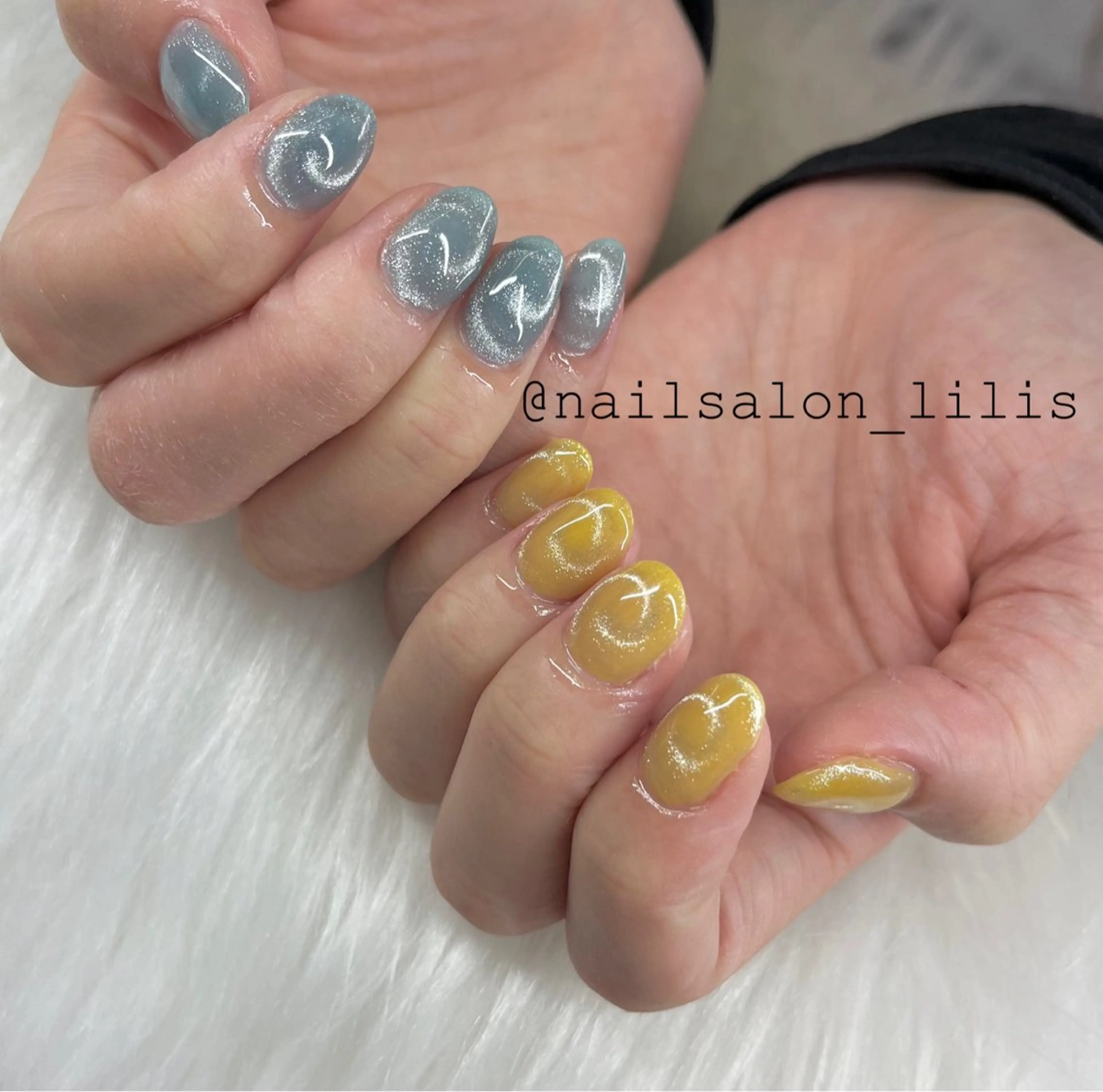 ネイル マグネットネイル nailsalon Lilisのネイルデザイン