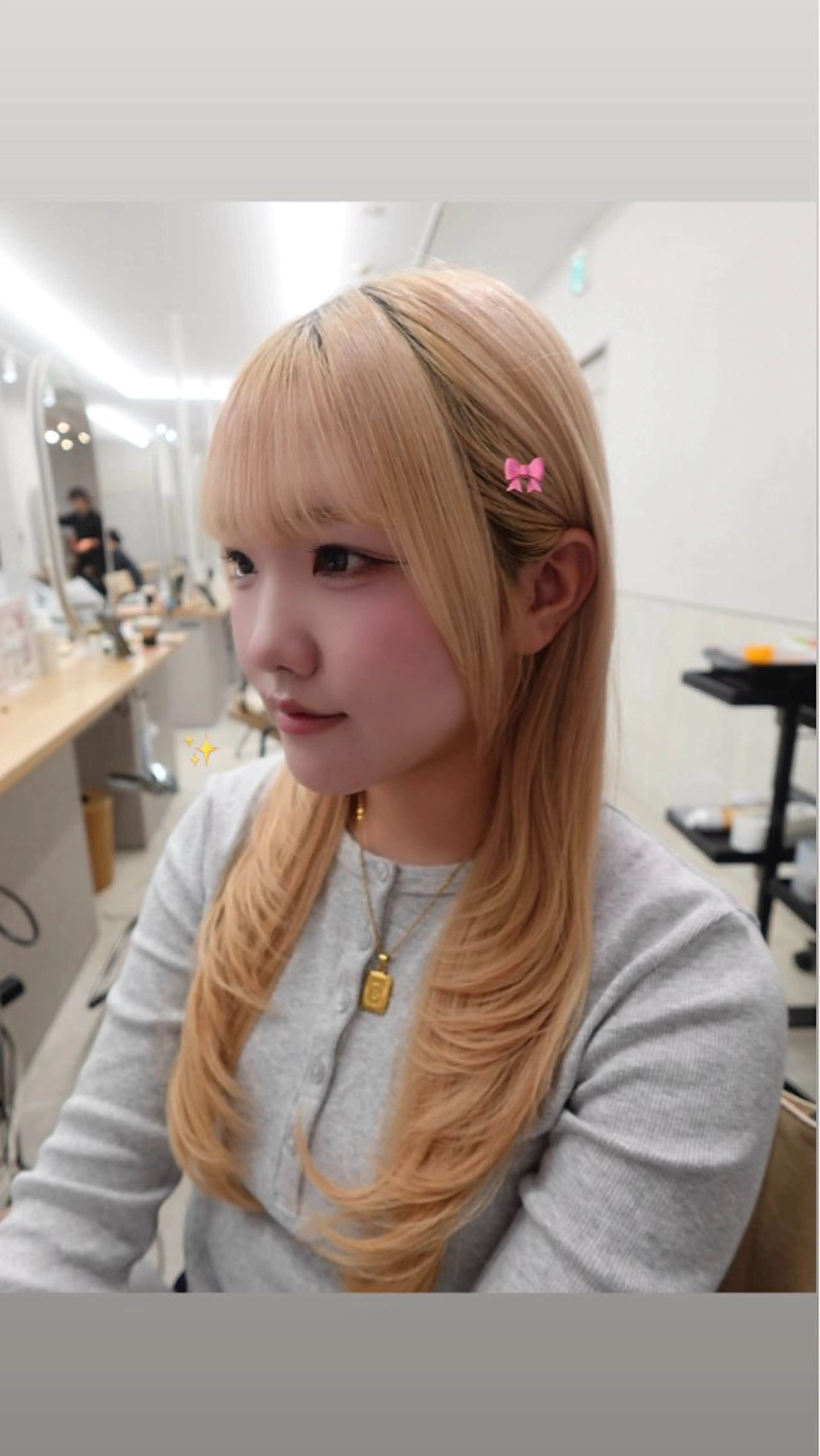 ロング ゆい 似合わせカットのヘアスタイル