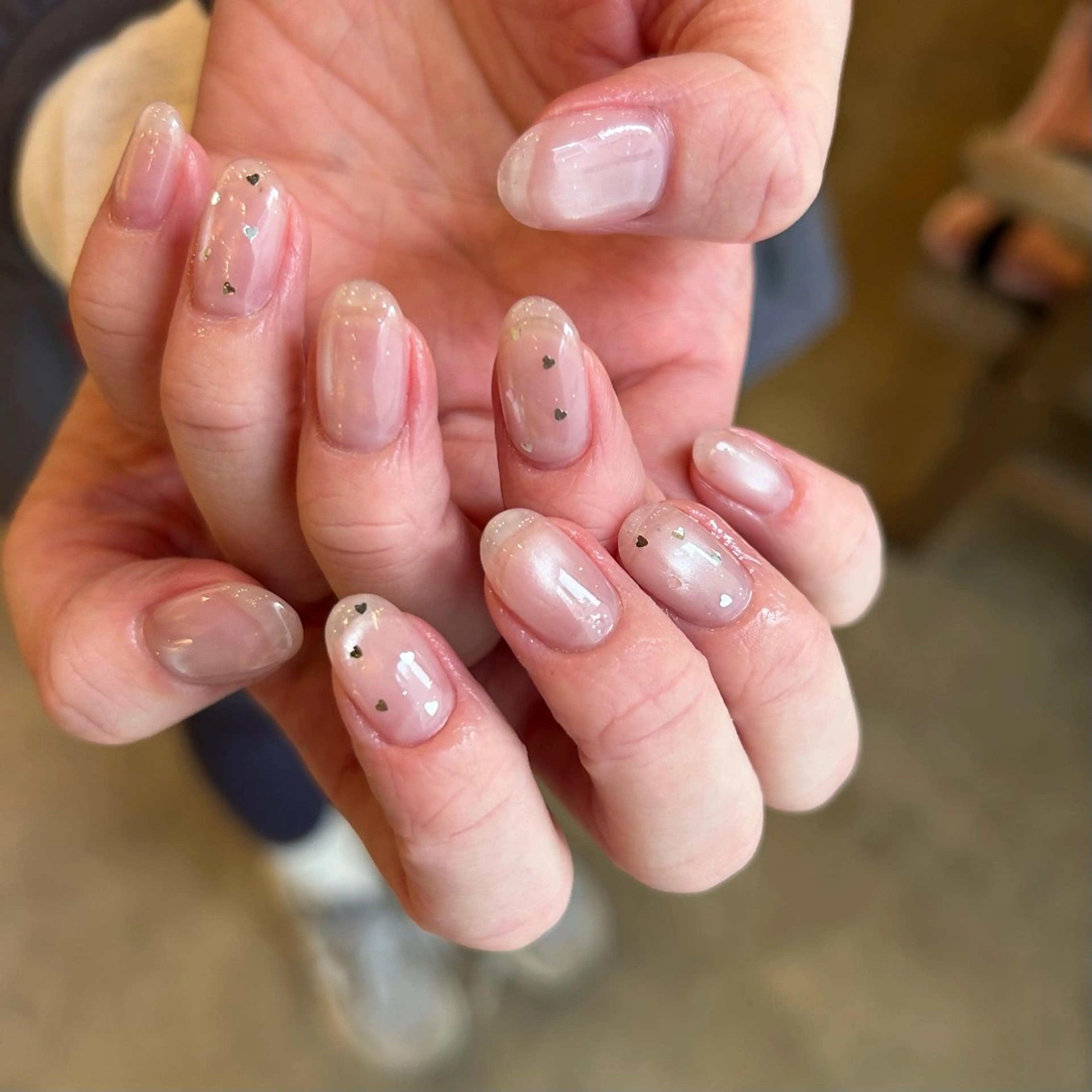 ネイル ハンドネイル Yumi シンプルネイルのネイルデザイン