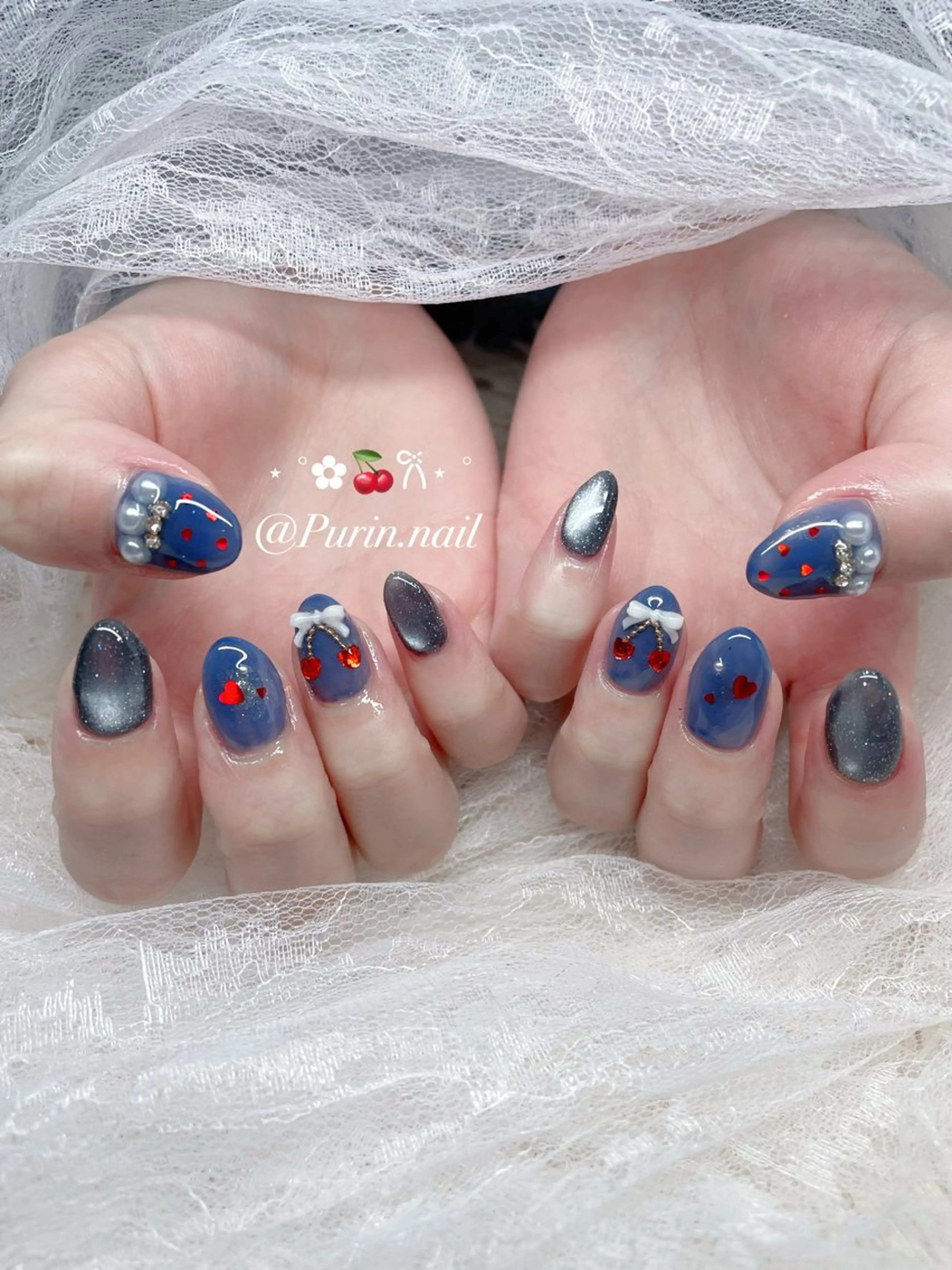 ネイル ハンドネイル Nails by Purin🍮のネイルデザイン