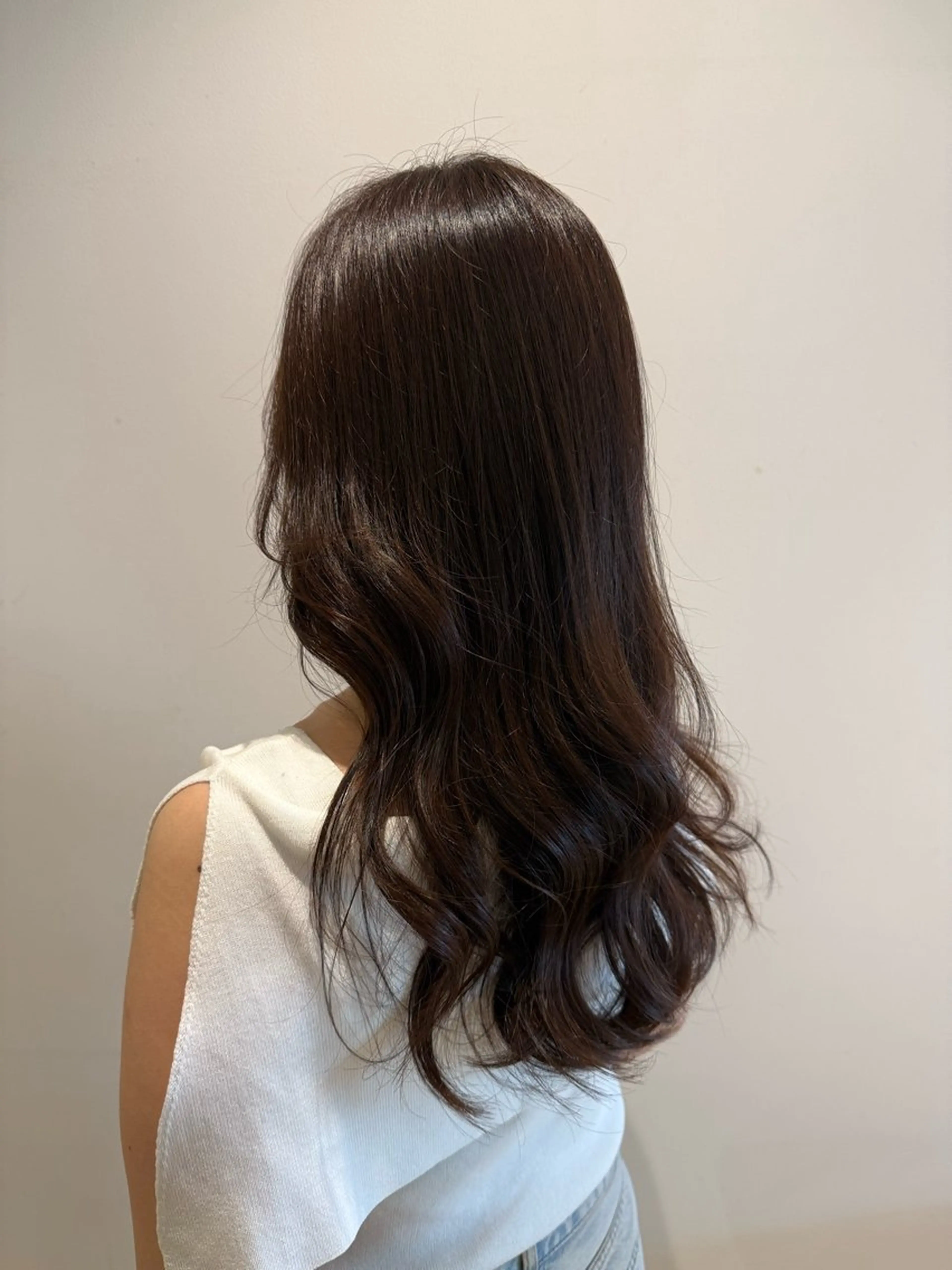 ロング カラー ブラウンカラー シアーブラウン カット ヘアカラー トリートメント 艶髪🌿美髪 大塚礼乃【西荻窪】のヘアスタイル