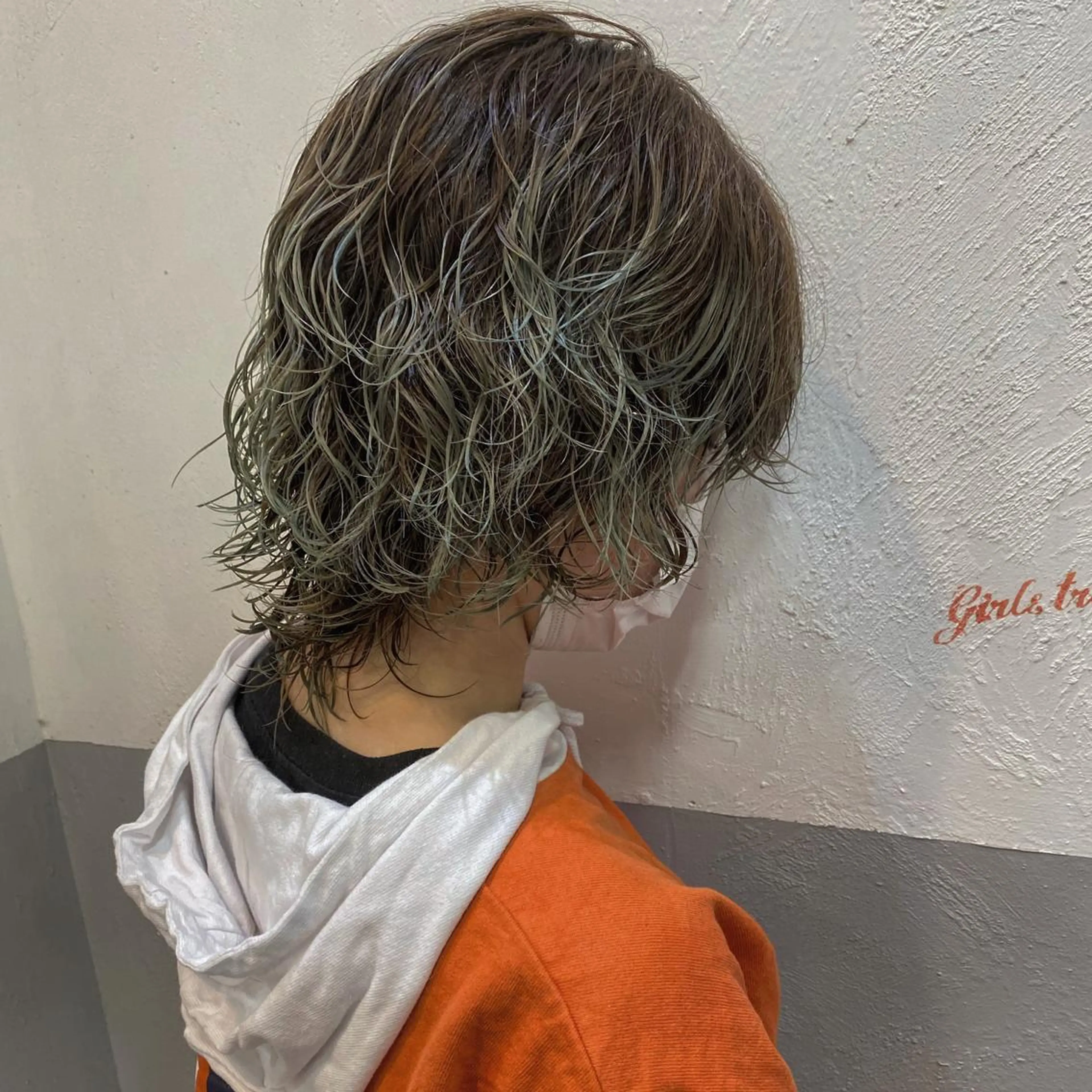 ショート カラー メンズ 東 寛道のヘアスタイル