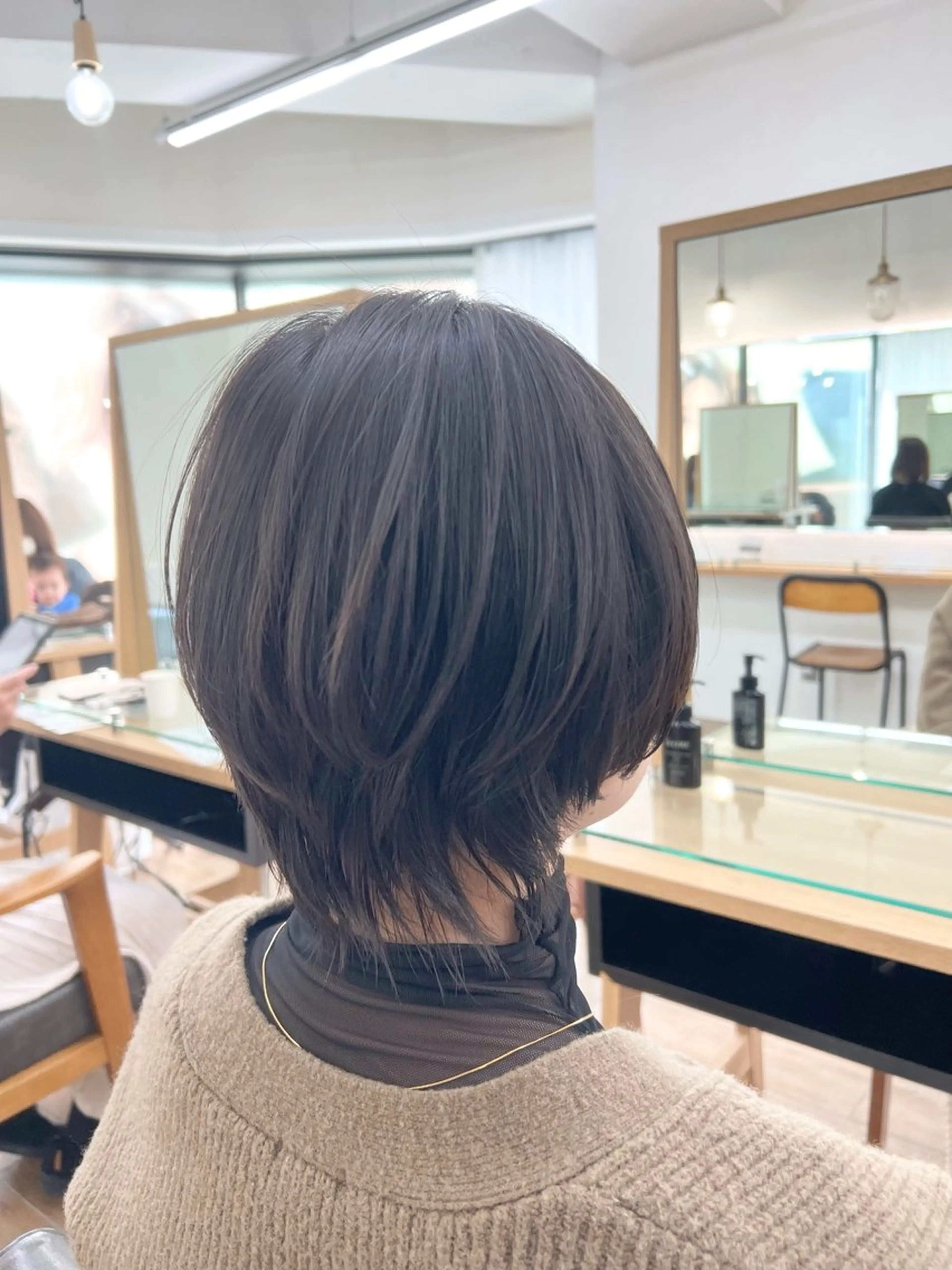 ショート ショートヘア ウルフカット カット パーマ/ハイライト 💙鶴岡　愛💙のヘアスタイル