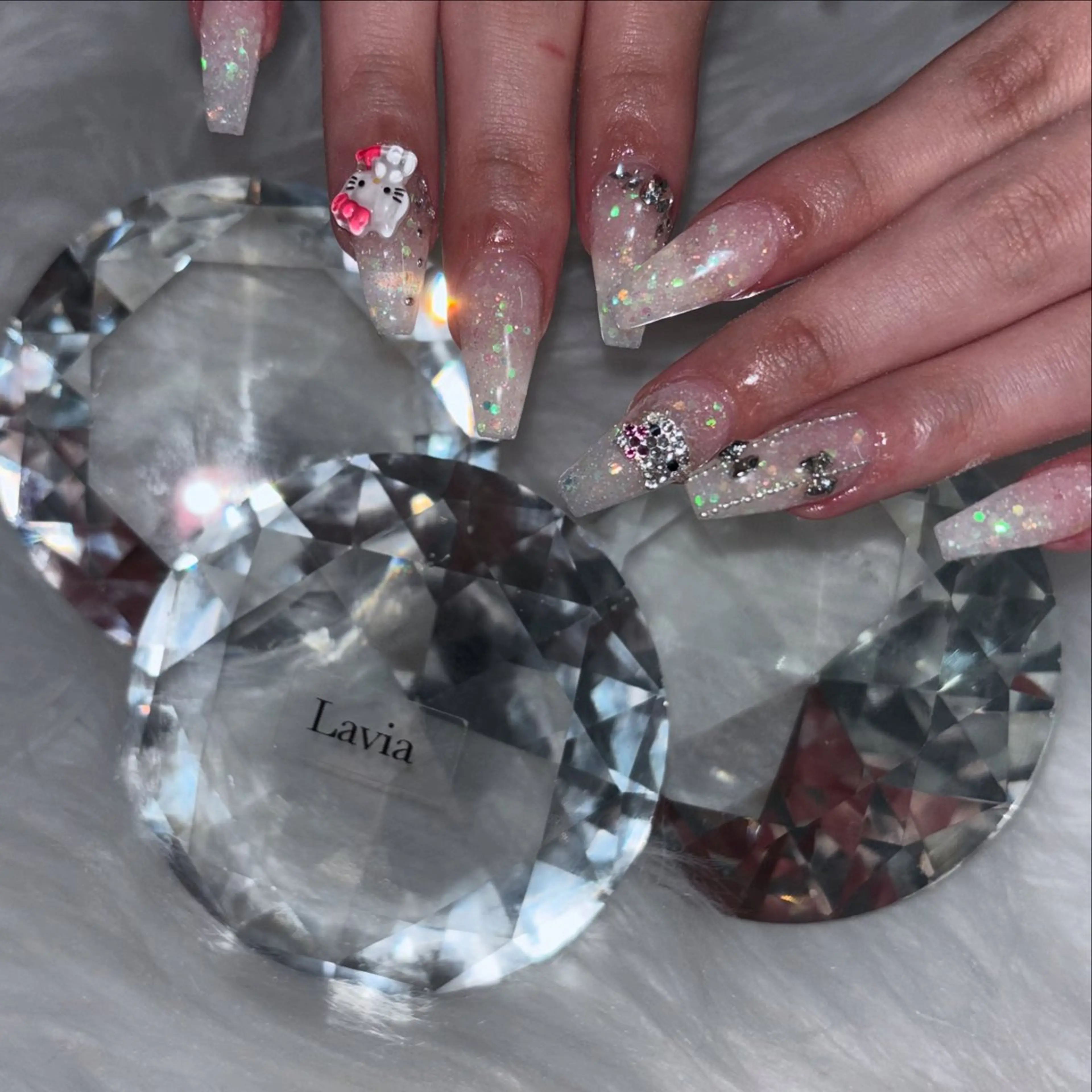 ネイル ハンドネイル Lavia❄️ kahoのネイルデザイン