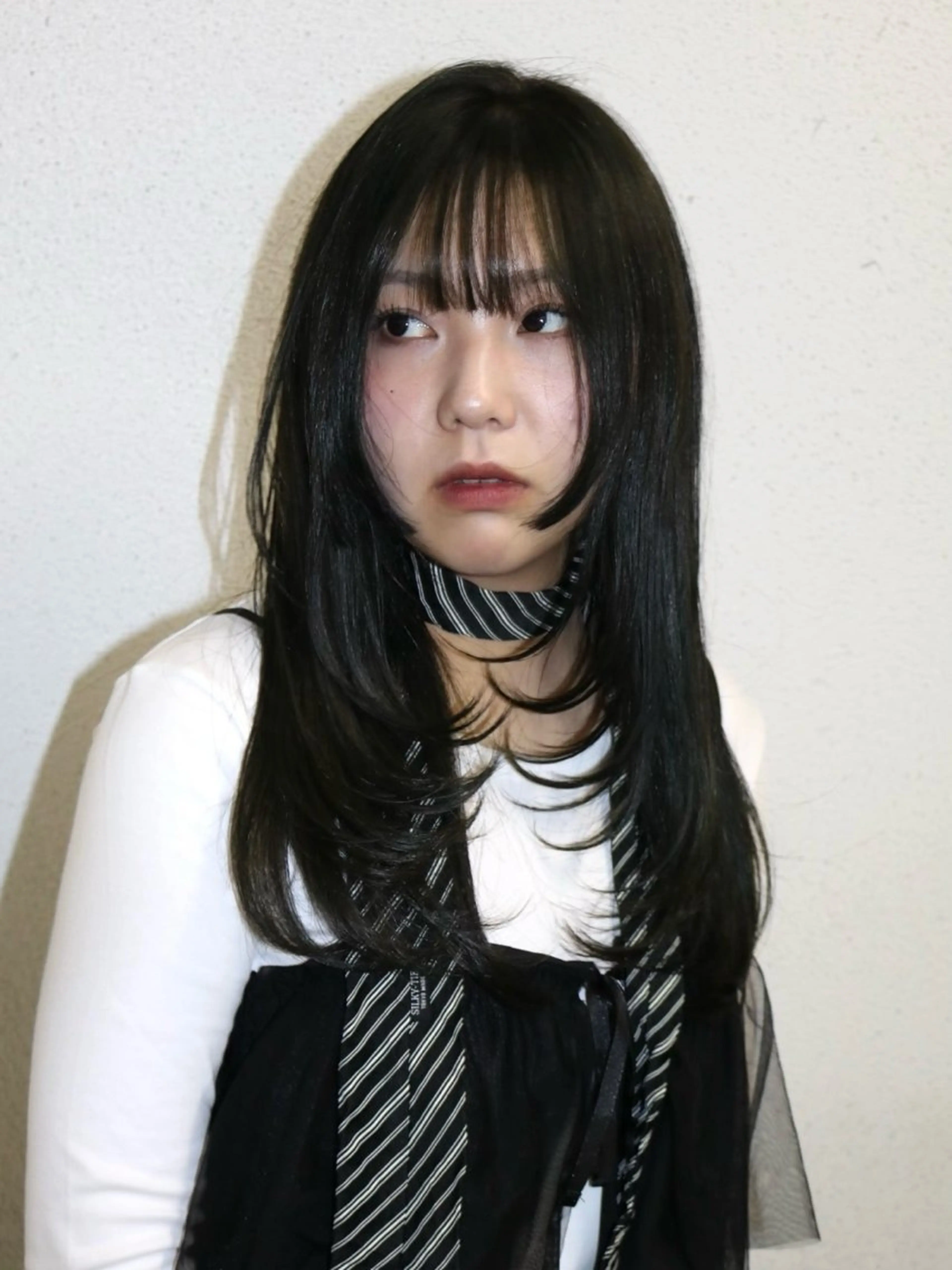 ロング カラー 姫カット レイヤーカット 愛華 【geep】のヘアスタイル