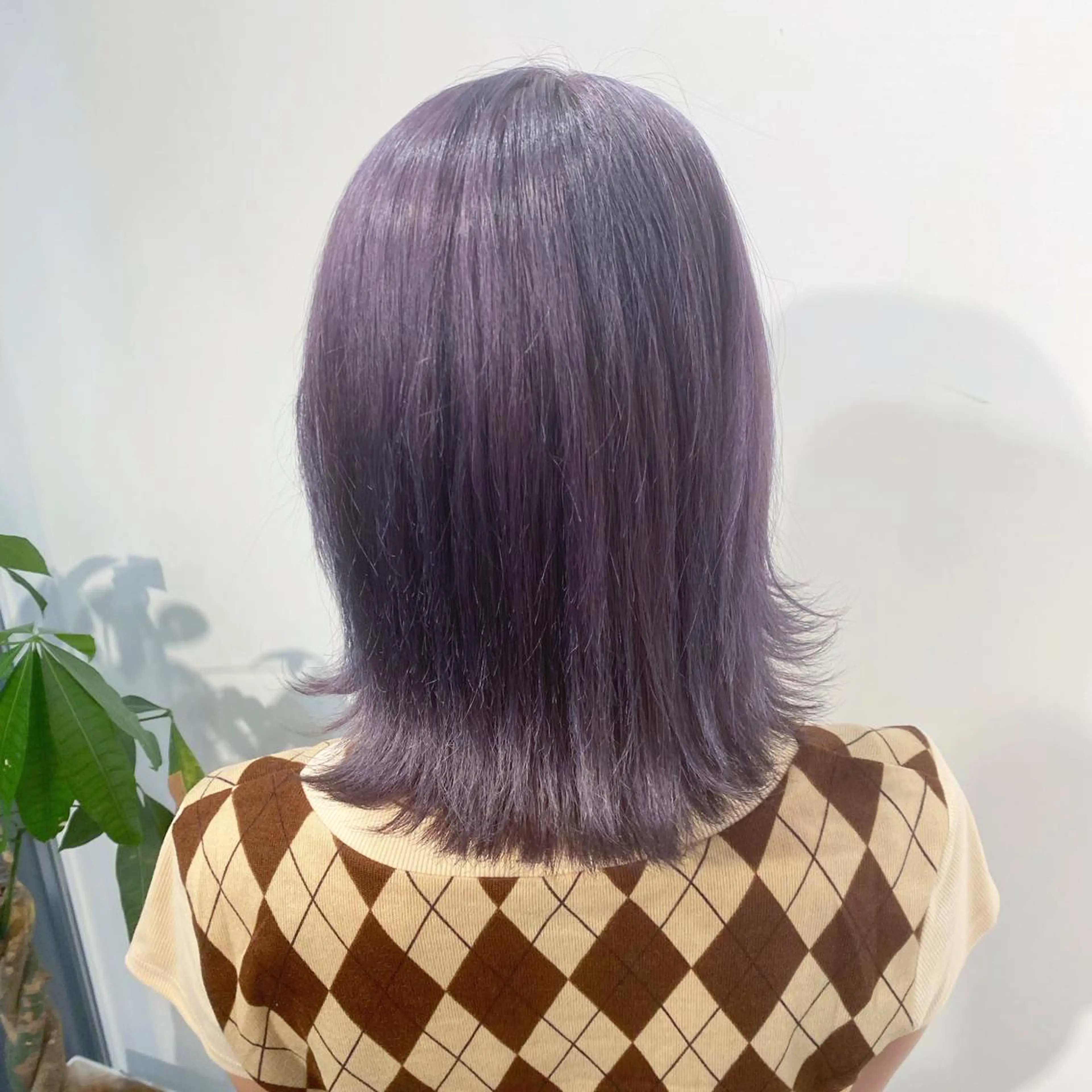 カラー ラベンダーカラー 🎀暖色/オリーブ カラー🎀seinaのヘアスタイル