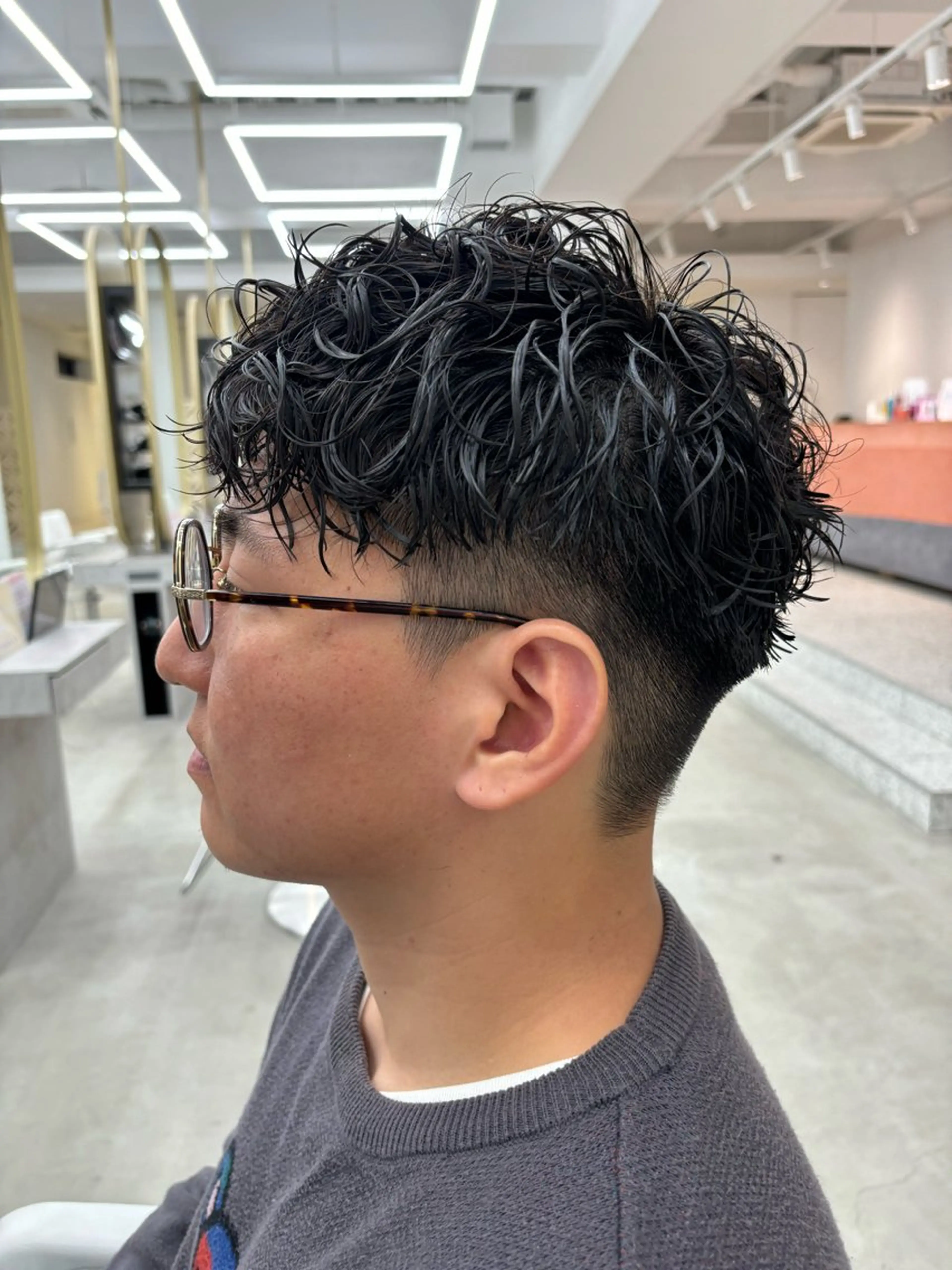 パーマ メンズ メンズパーマ スパイラルパーマ メンズ特化/パーマ /名駅/SUMIのヘアスタイル