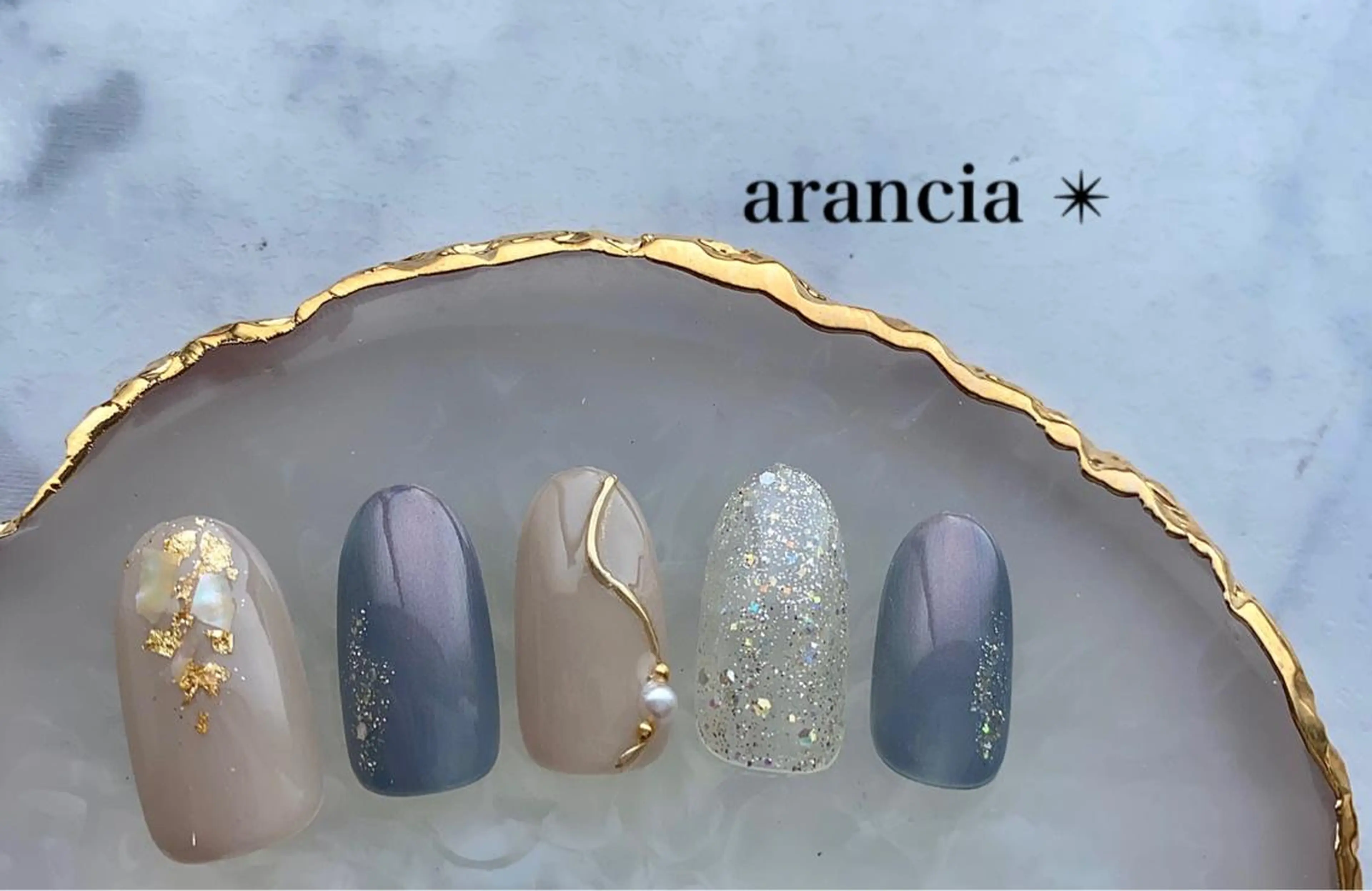 ネイル ハンドネイル arancia /moeのネイルデザイン