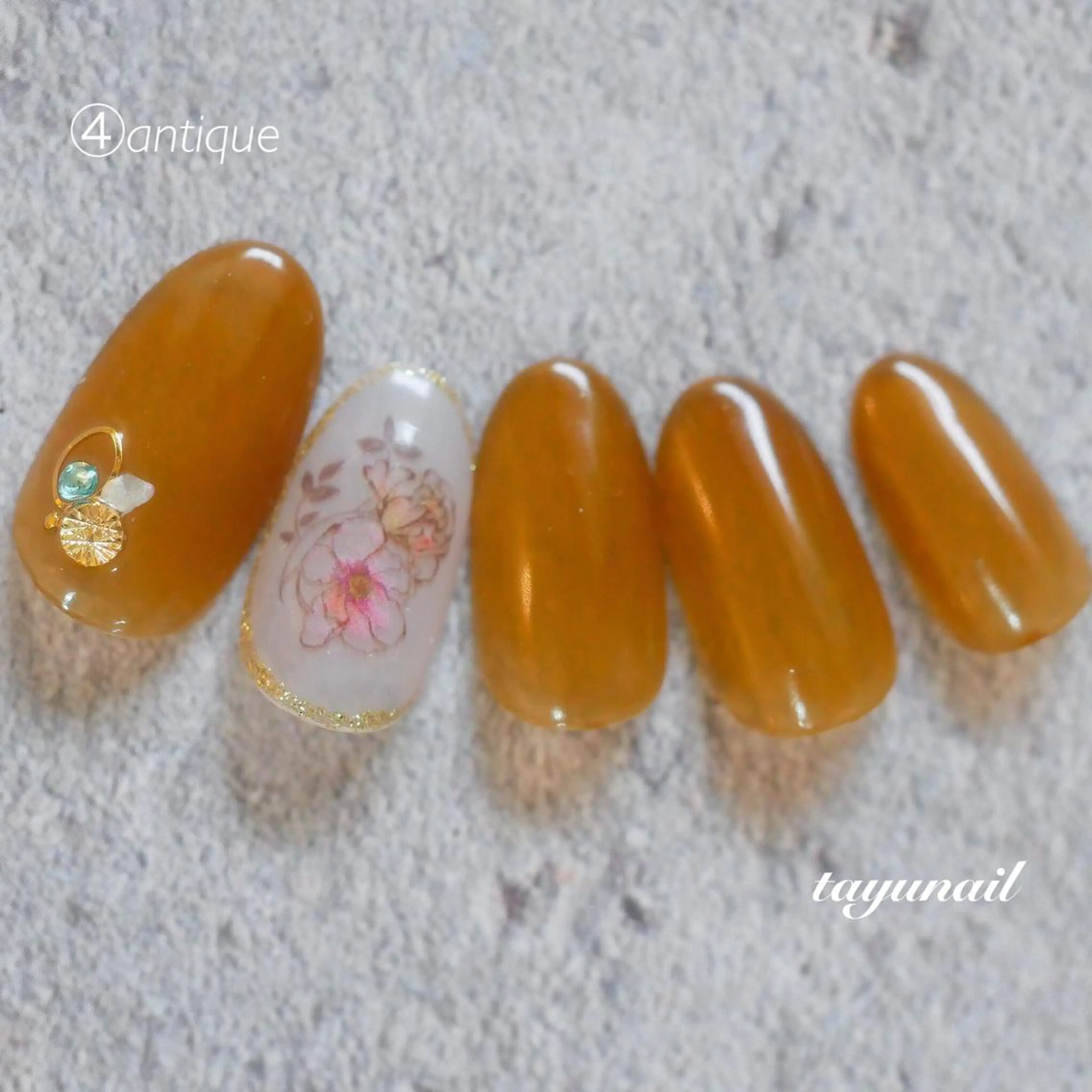 ネイル アートネイル ブルー ジェルネイル ワンカラーネイル パラジェル ネイルサロン 【たゆnail】のネイルデザイン
